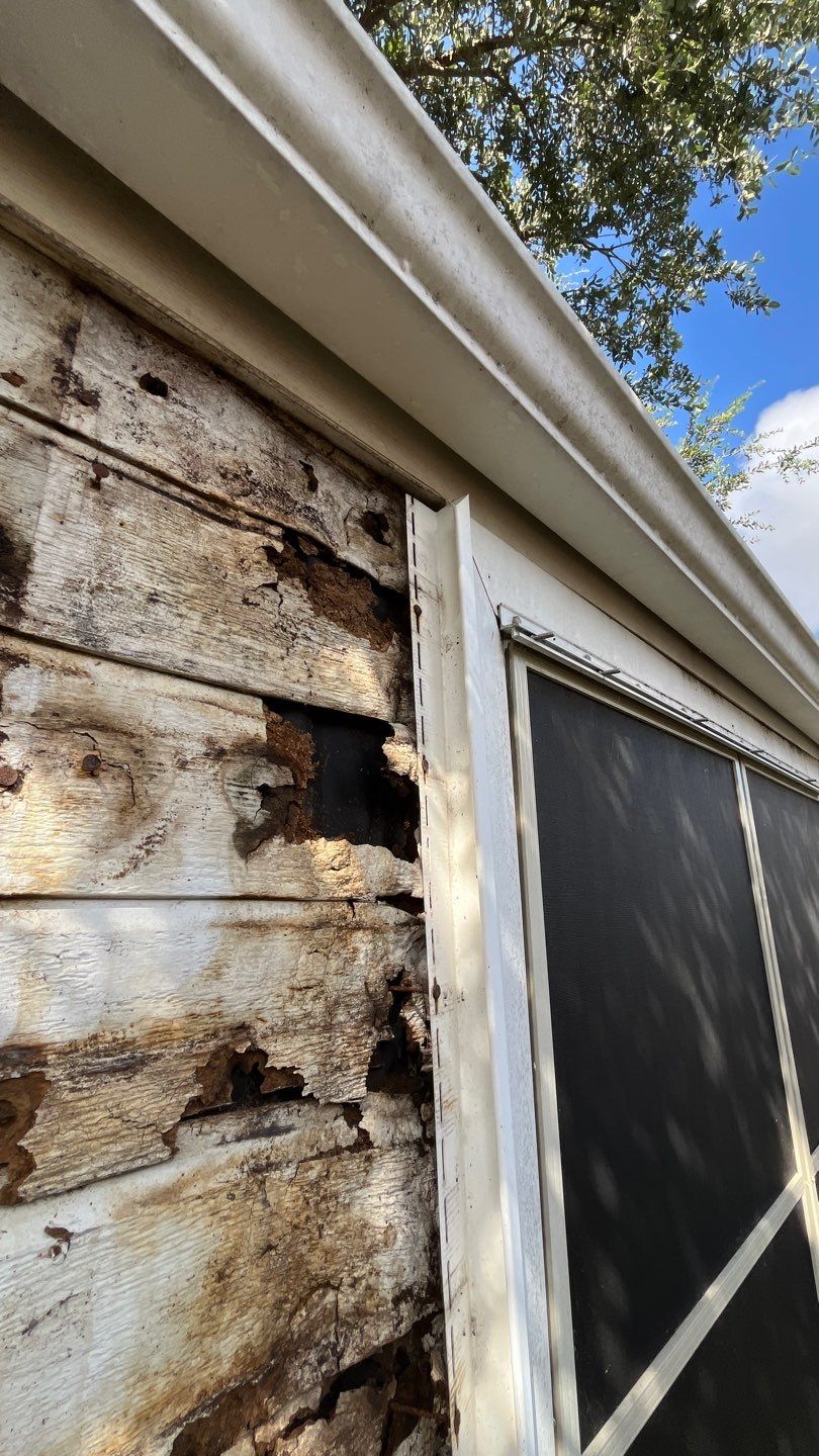 Rotting away under the Oaks by Bayfront Roofing and Construction