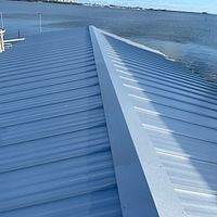 24ga 1" Nail-Strip Mill Finish by Total Roofing System The Metal Roof Experts