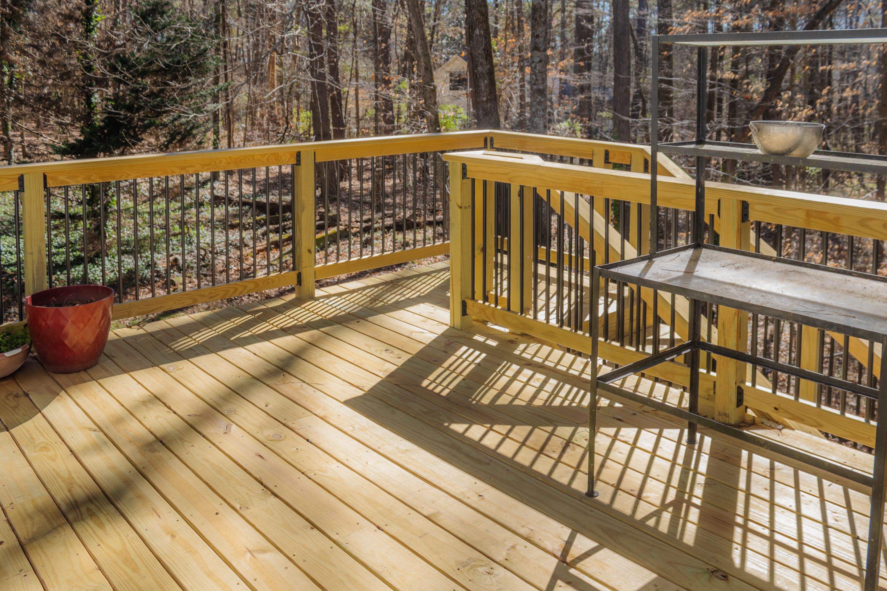 Lawrenceville, GA Deck Resurface using Pressure Treated Pine by Nelson Exteriors 