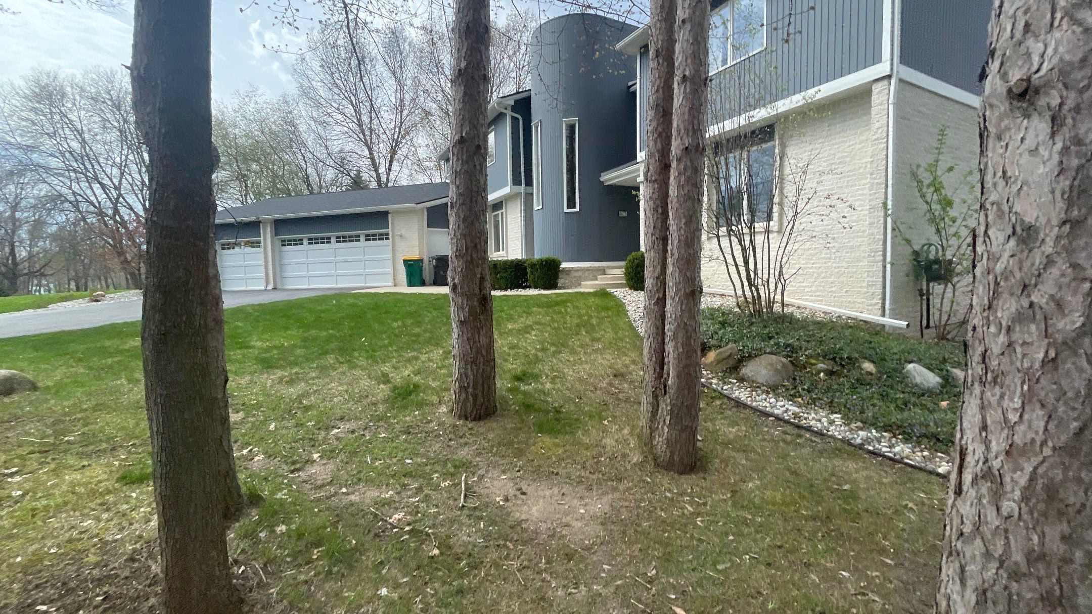 Siding Replacement using CertainTeed Board & Batten Pacific Blue by 180 Contractors