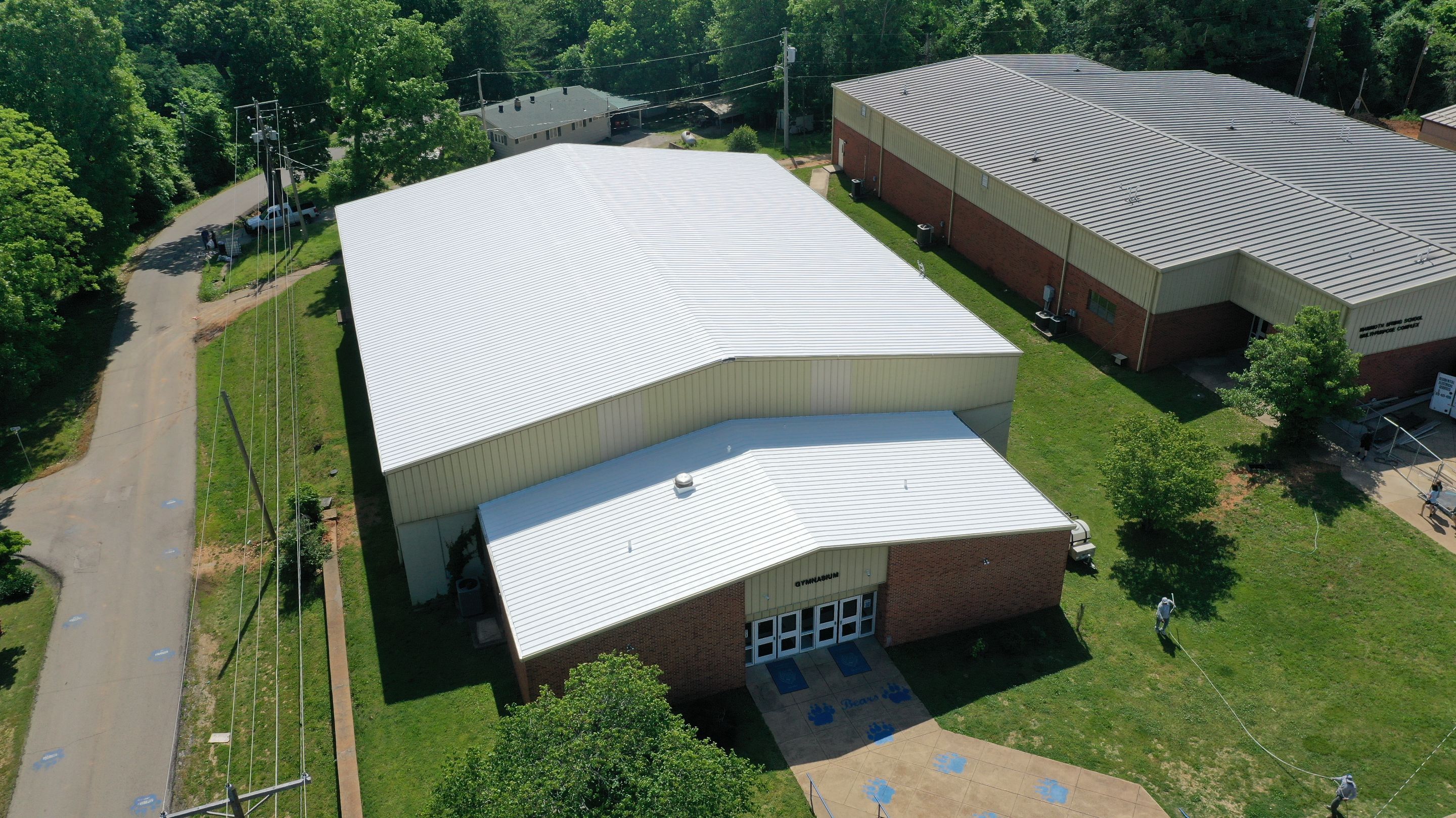 Mammoth Springs Gymnasium by Hostetler Roofing