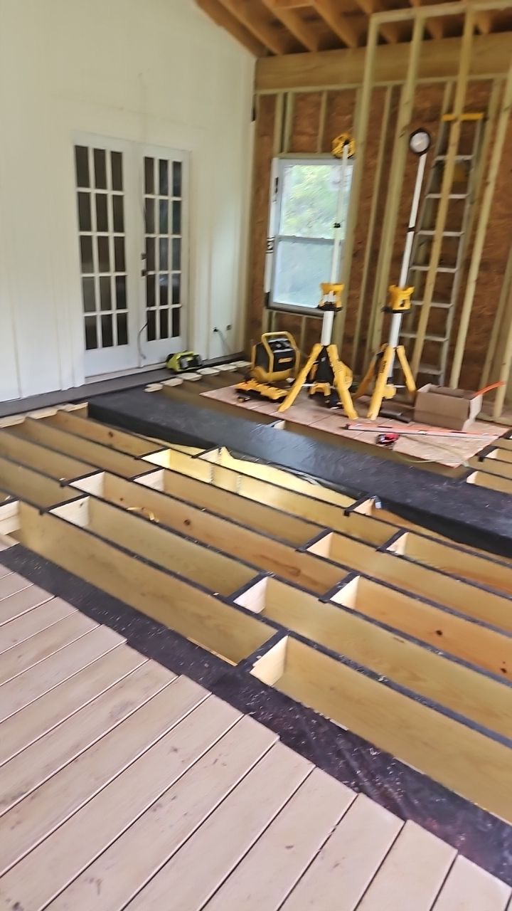 Composite Porch by Pillar and Pine