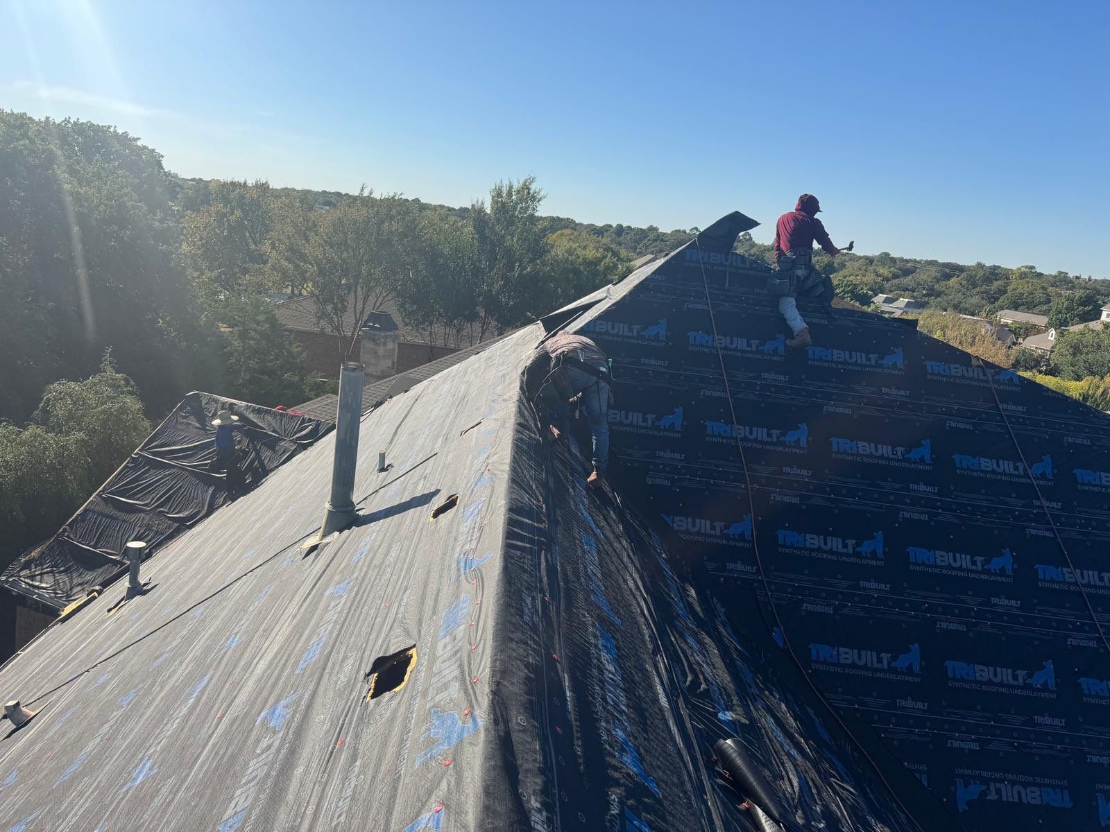 Project in Colleyville by Lonestar Roofing and Restoration LLC.