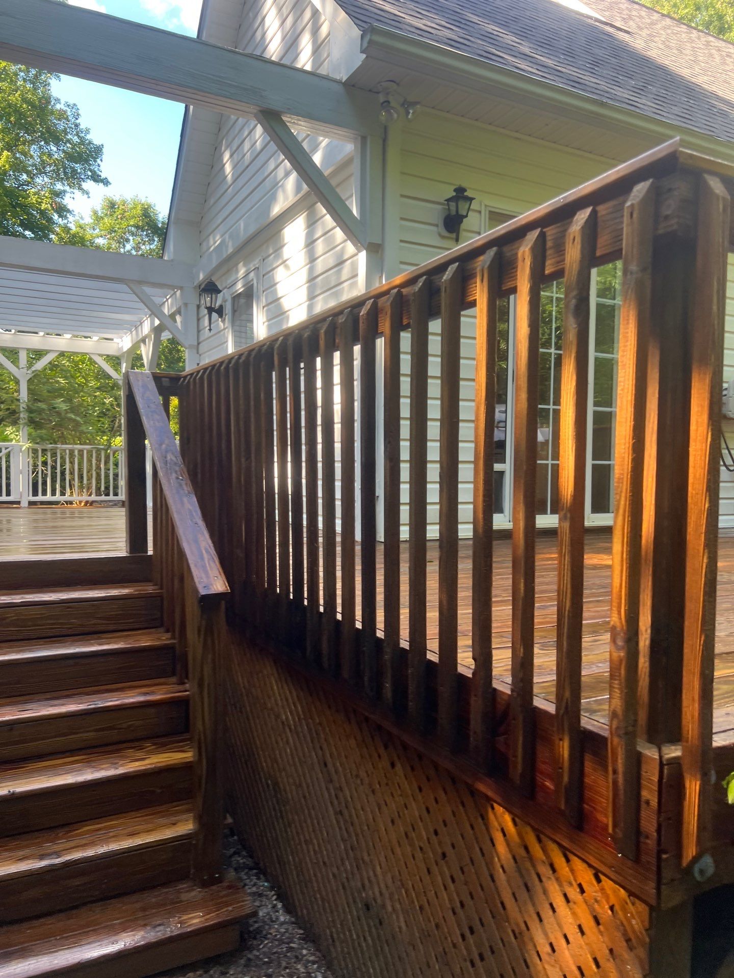Weathered Deck using Wood Sealant by DuraSeal