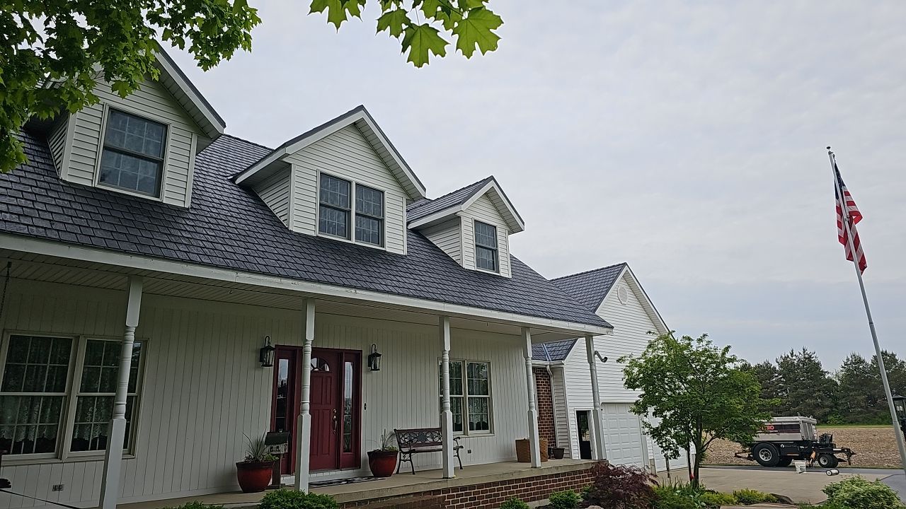 Residential Roofing Installation using Euro Shield Beaumount Shake Black by Nitro Roofing and Construction