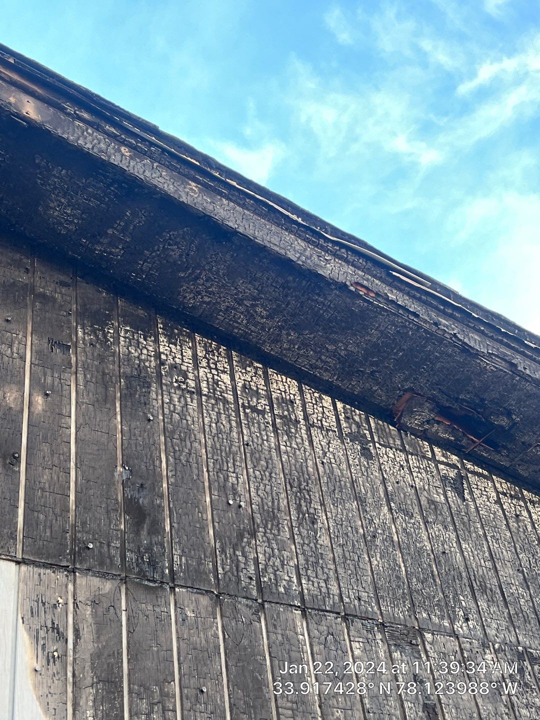Fire Damage using CertainTeed Landmark Georgetown Gray 3/S by RGR Construction and Roofing, LLC