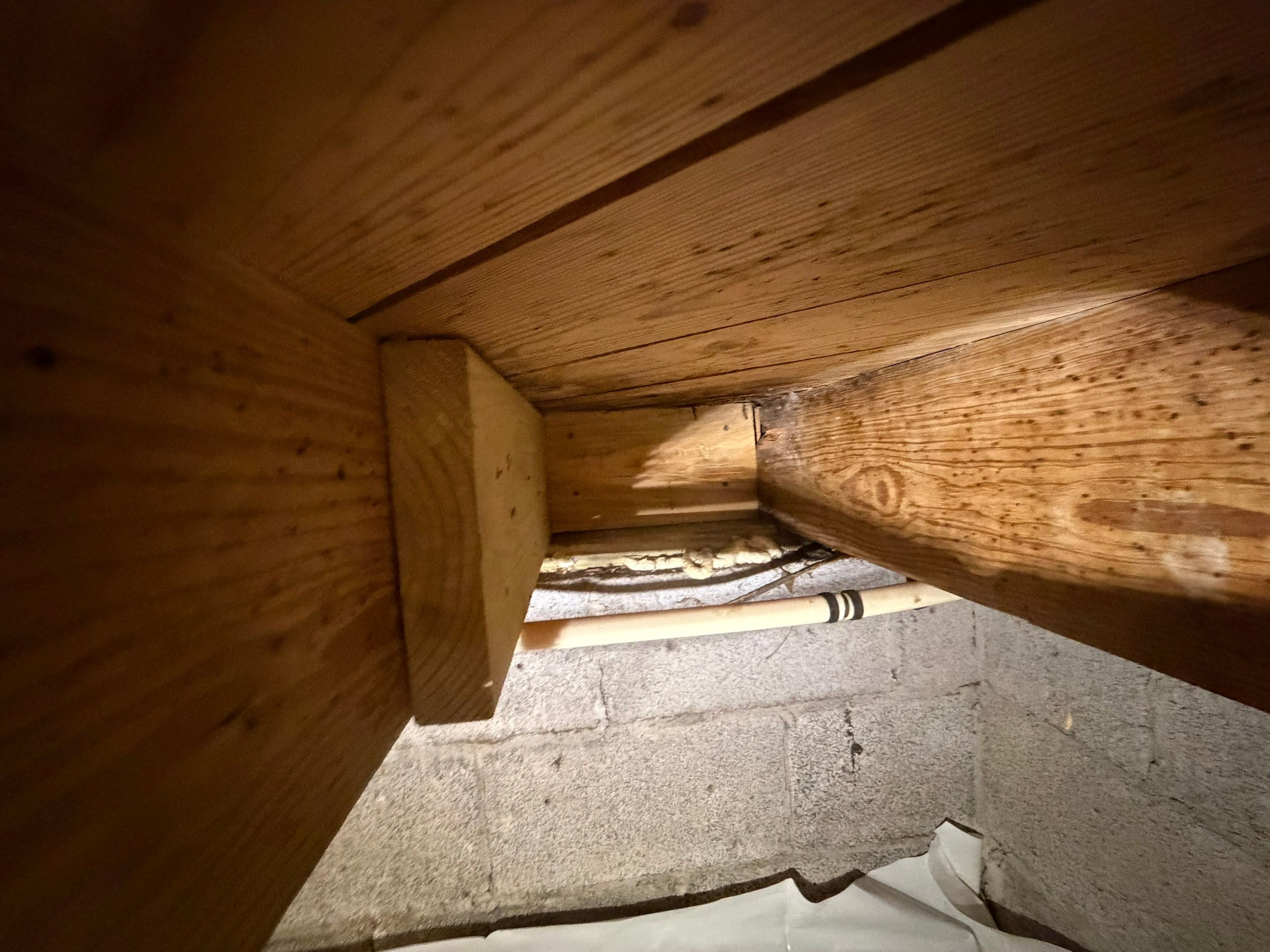 Project in Norfolk by Patriot Crawl Space Repairs