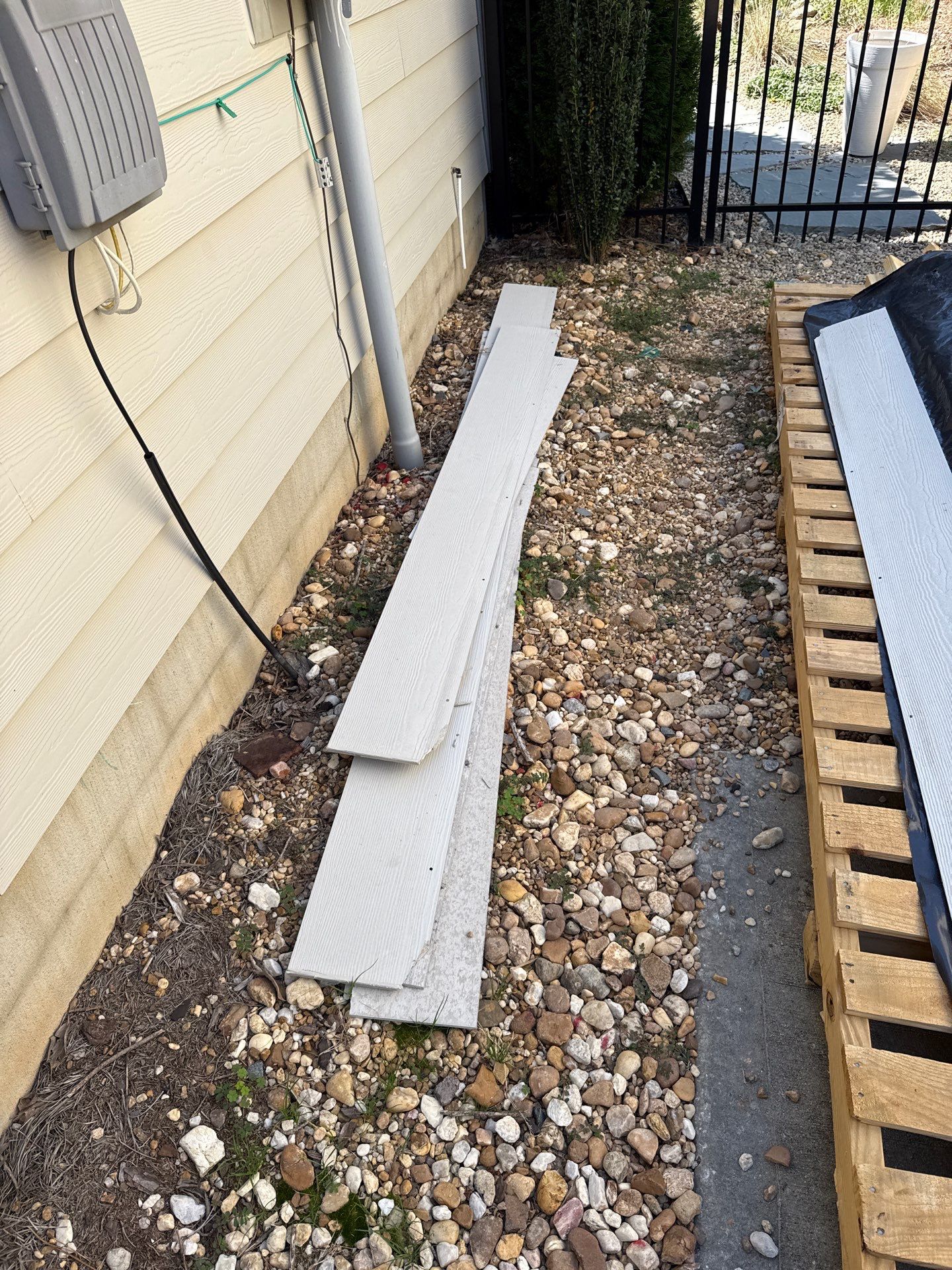 Project in Waxhaw by Badger Hauling