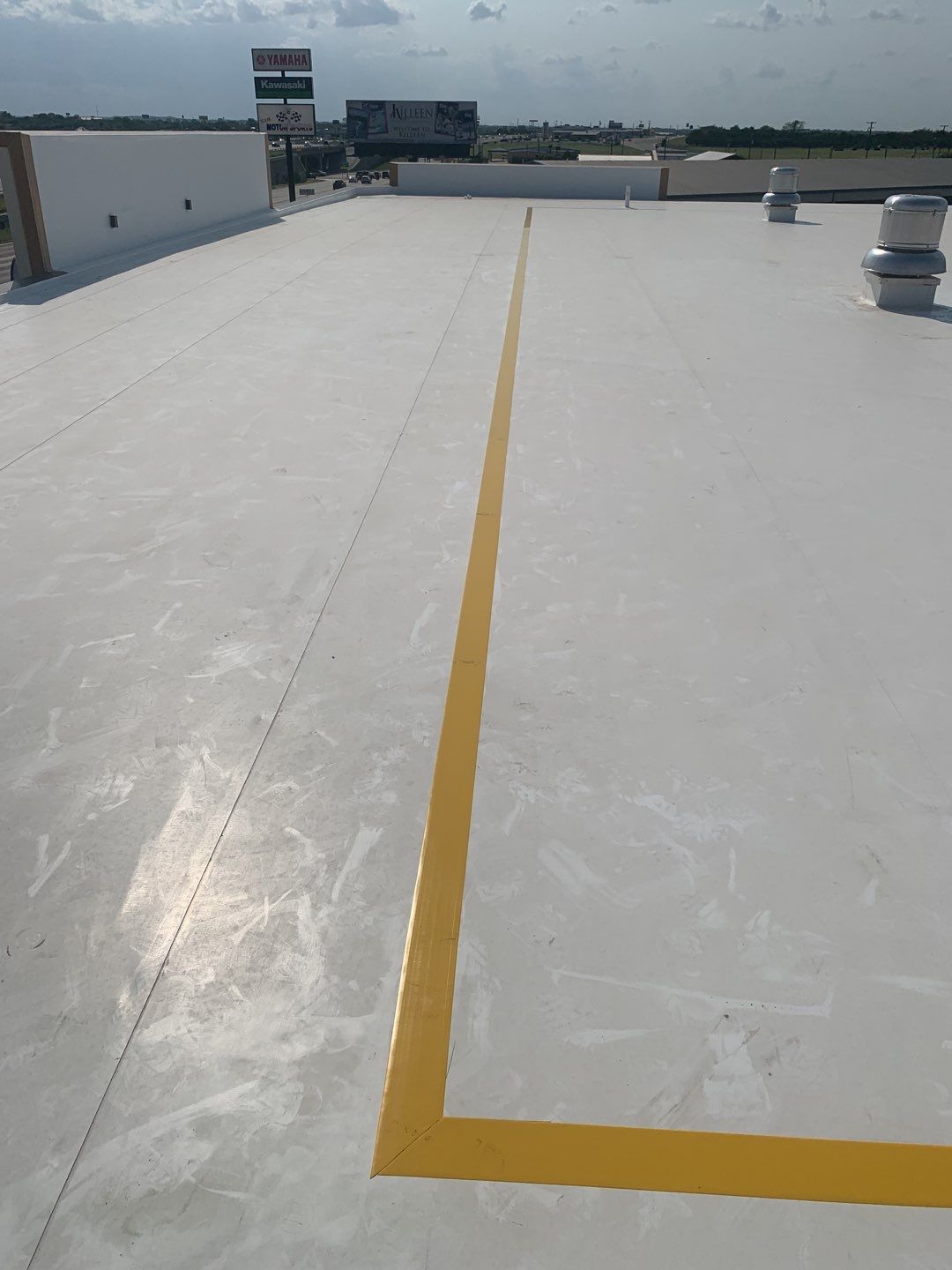 Bio-Life Commercial Roof Replacement using IB Systems PVC by Roof Experts