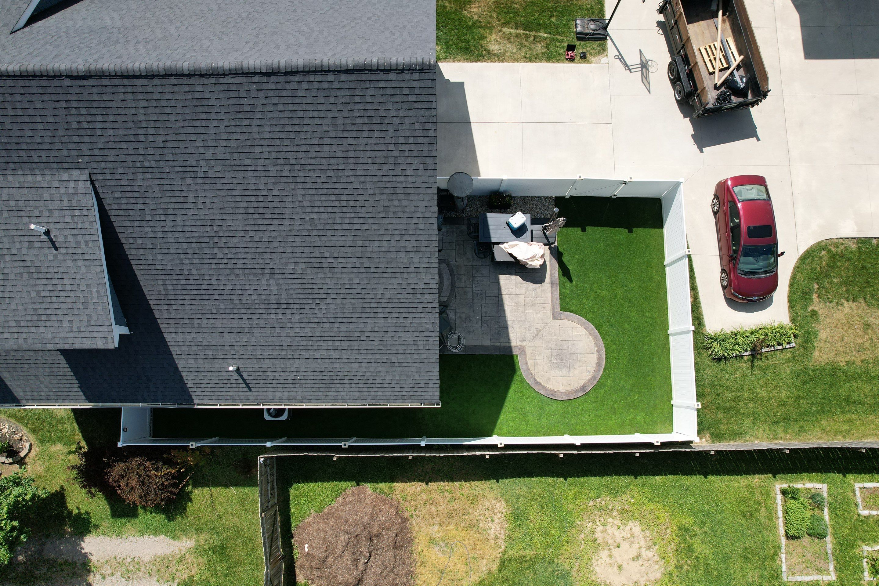 Synthetic Turf Installation using Pet Champ Synthetic Turf by Reisenberg’s Lawn & Landscape, LLC