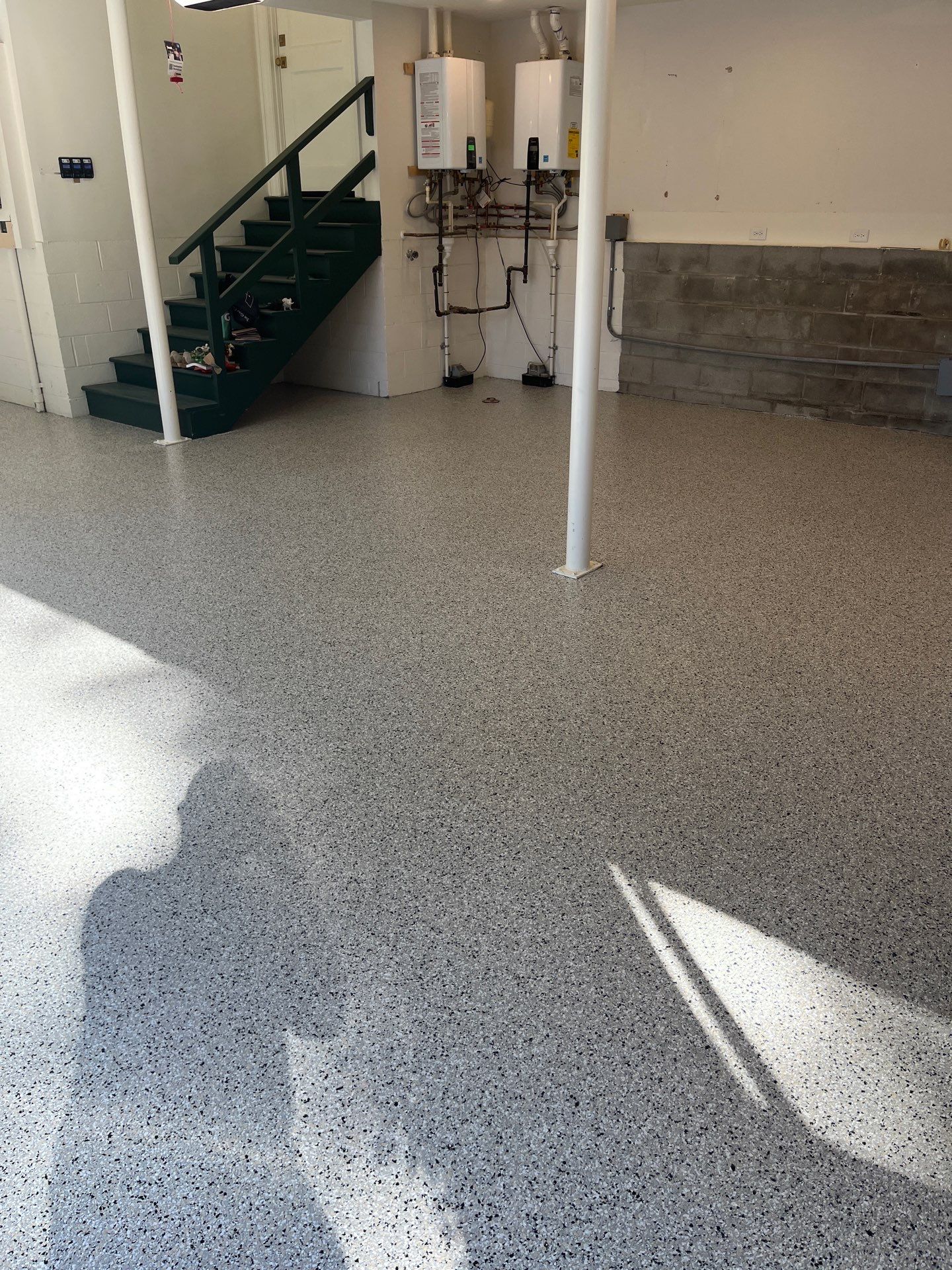 Garage Floor Coating using Cabin Fever by My Garage Floor Guys