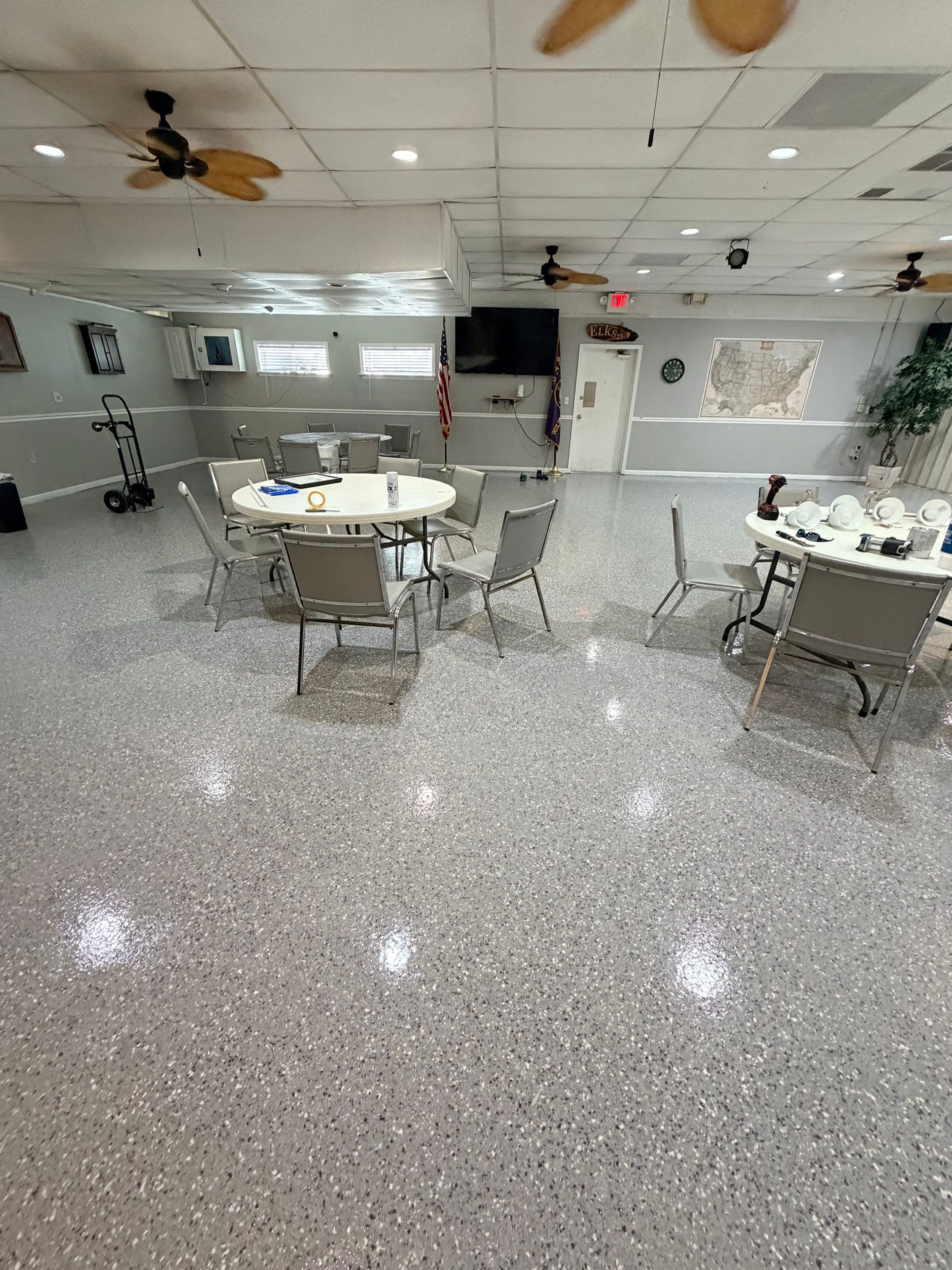 Project in Marathon, FL by Tropical Epoxy Coatings LLC 