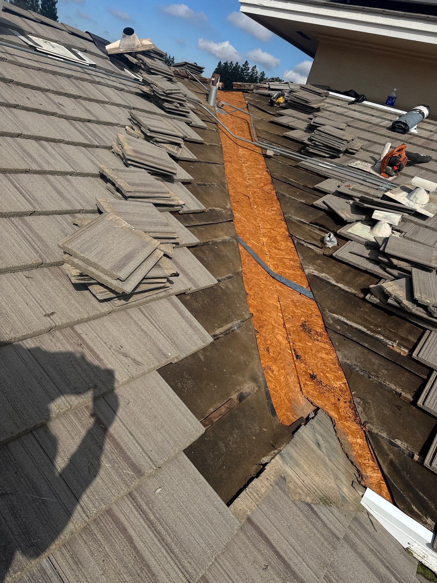 Solar Roof Leak Repair  by Grandmark Service Company