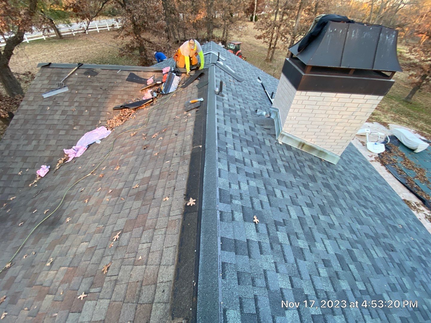 Project in Tulsa by Decor Roofing & Restoration