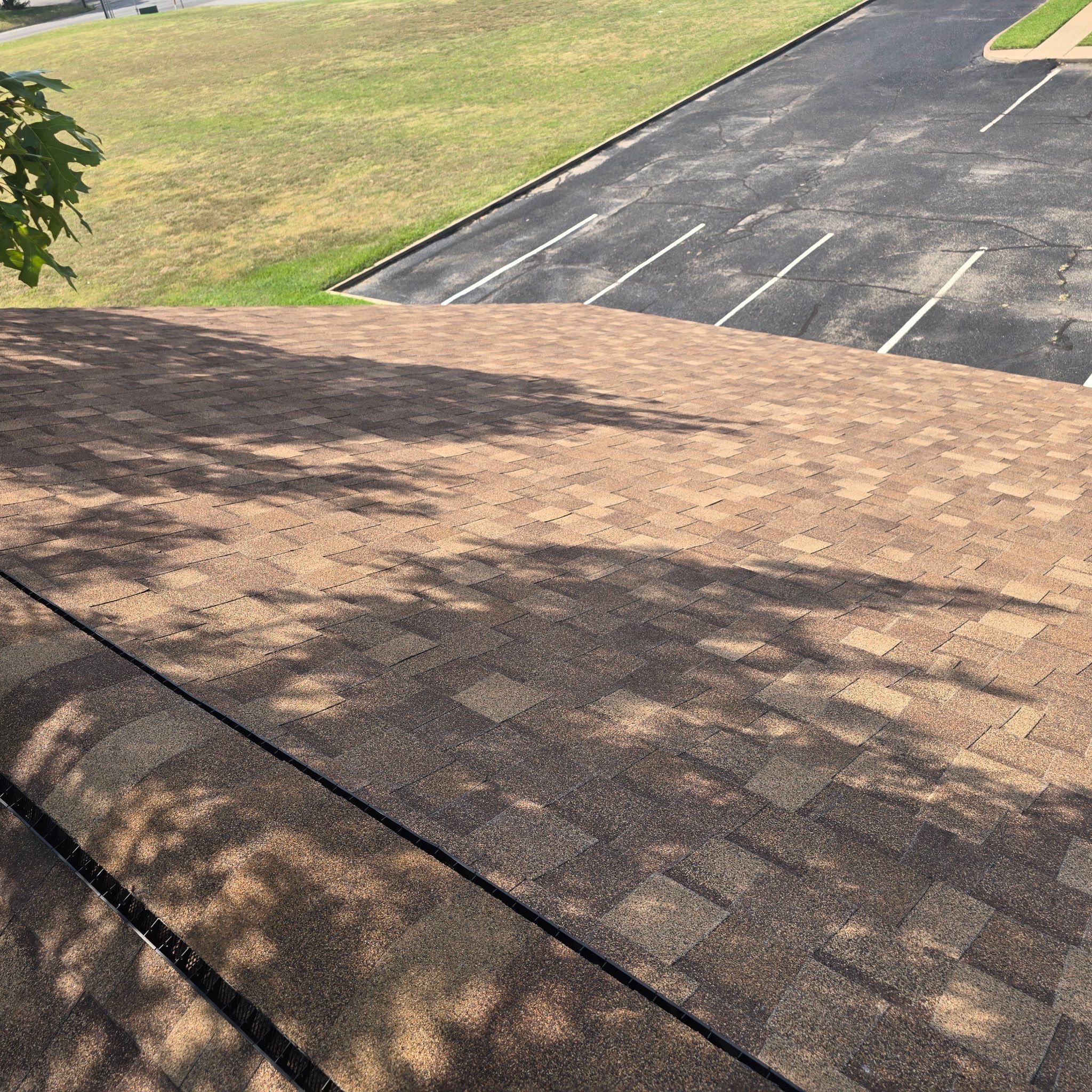 Commercial Roof Replacement using ATLAS StormMaster Shake by Harvey Roofing & Construction