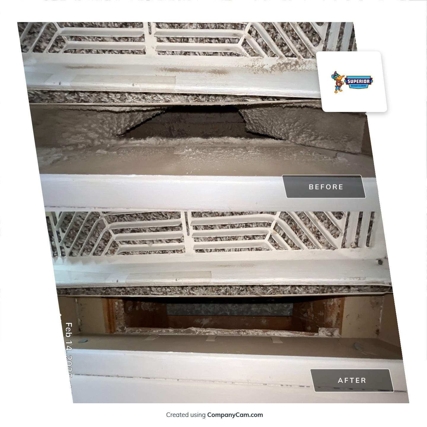Air Duct Cleaning With a Vacuum Truck in Canfield, OH by Superior Air Duct Cleaning