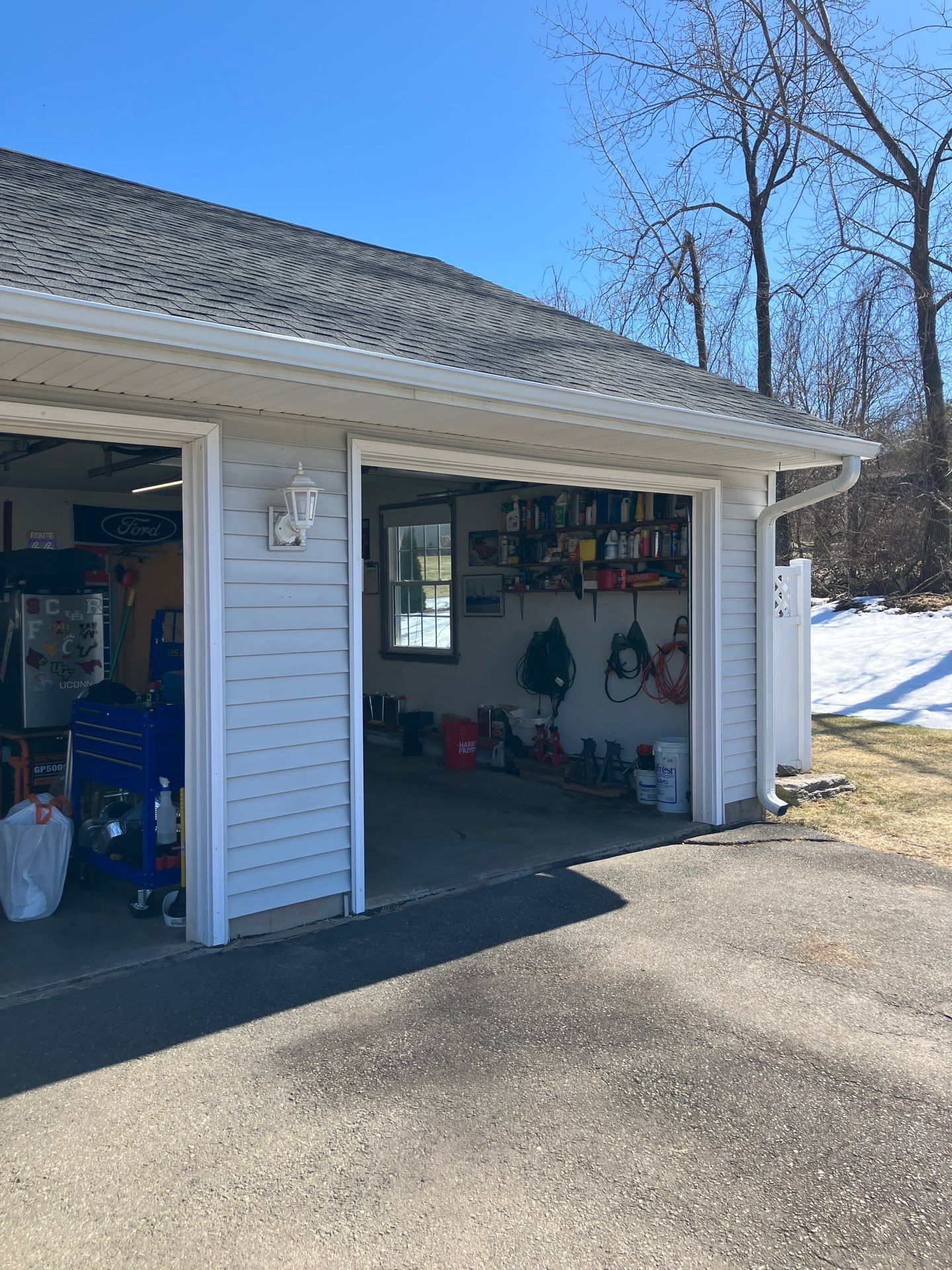 Garage Door Replacement & Exterior Refresh by DiGiorgi Roofing and Siding Inc