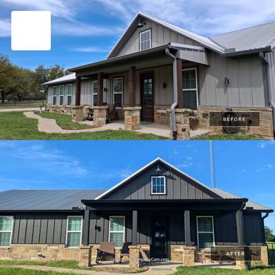 A Complete Exterior Repaint in Edgewood, TX