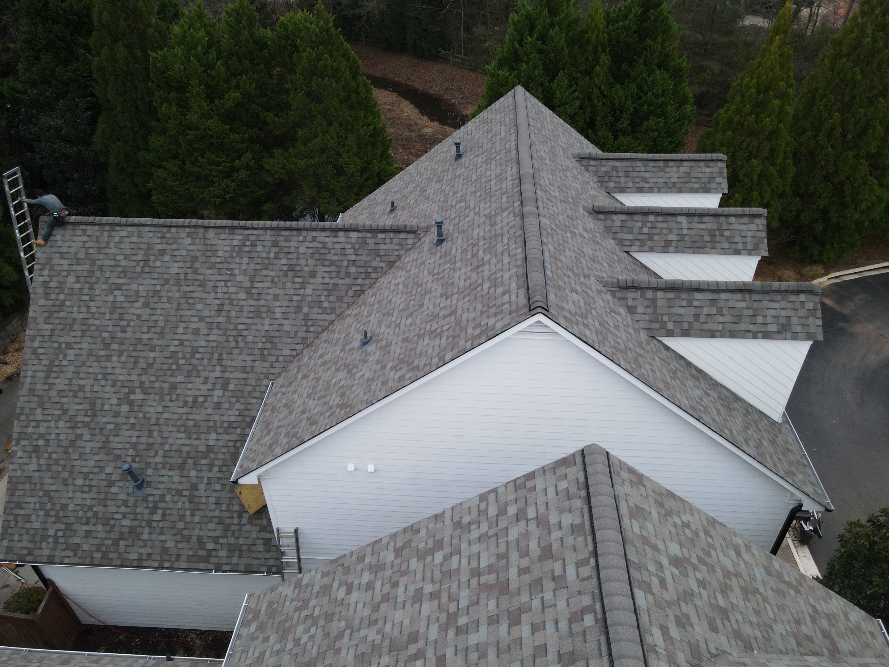 Residential Roofing Installation using Owens Corning by Inspector Roofing and Restoration
