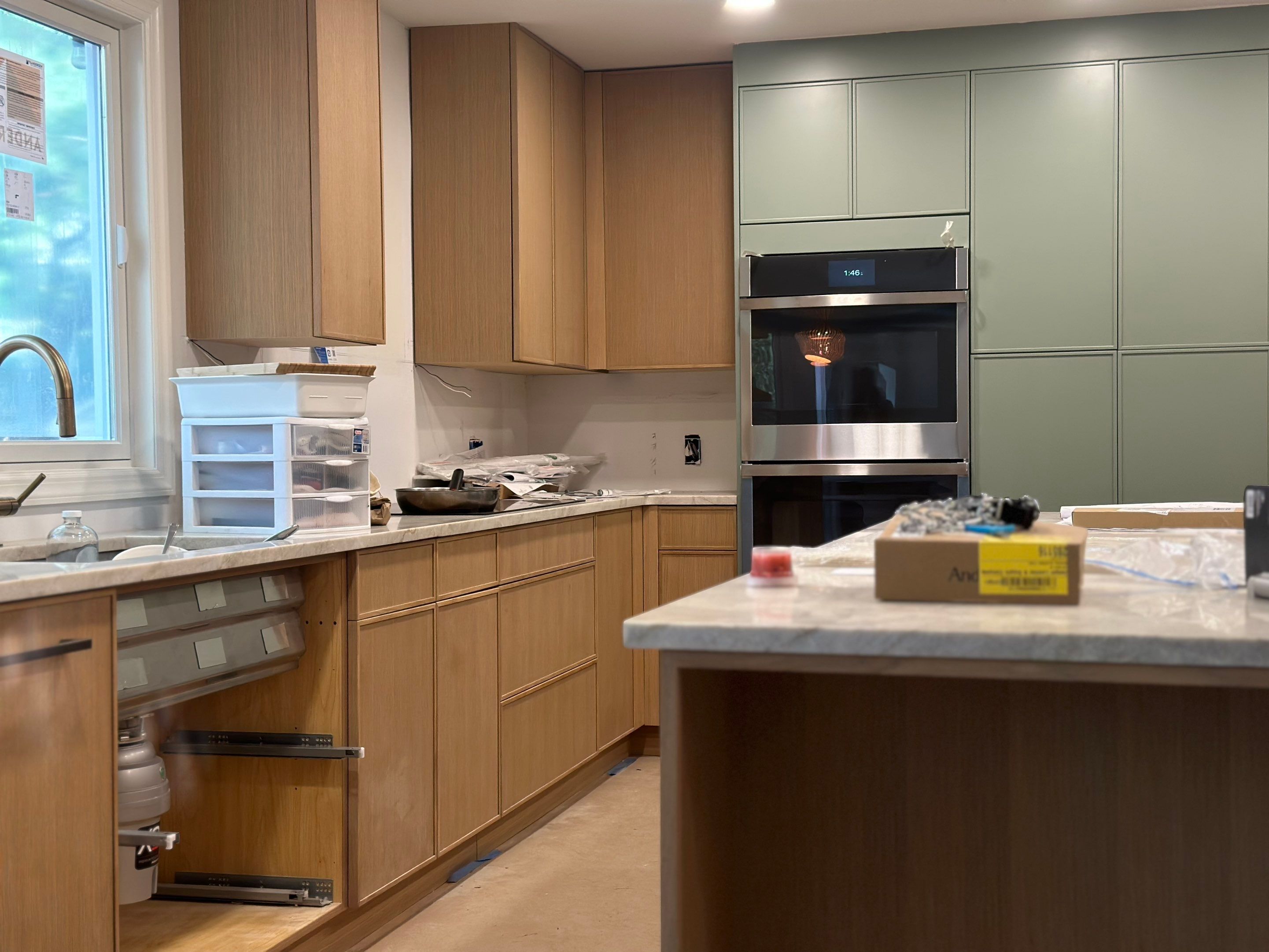 Kitchen Remodel using Cabinets by Home Concepts Construction