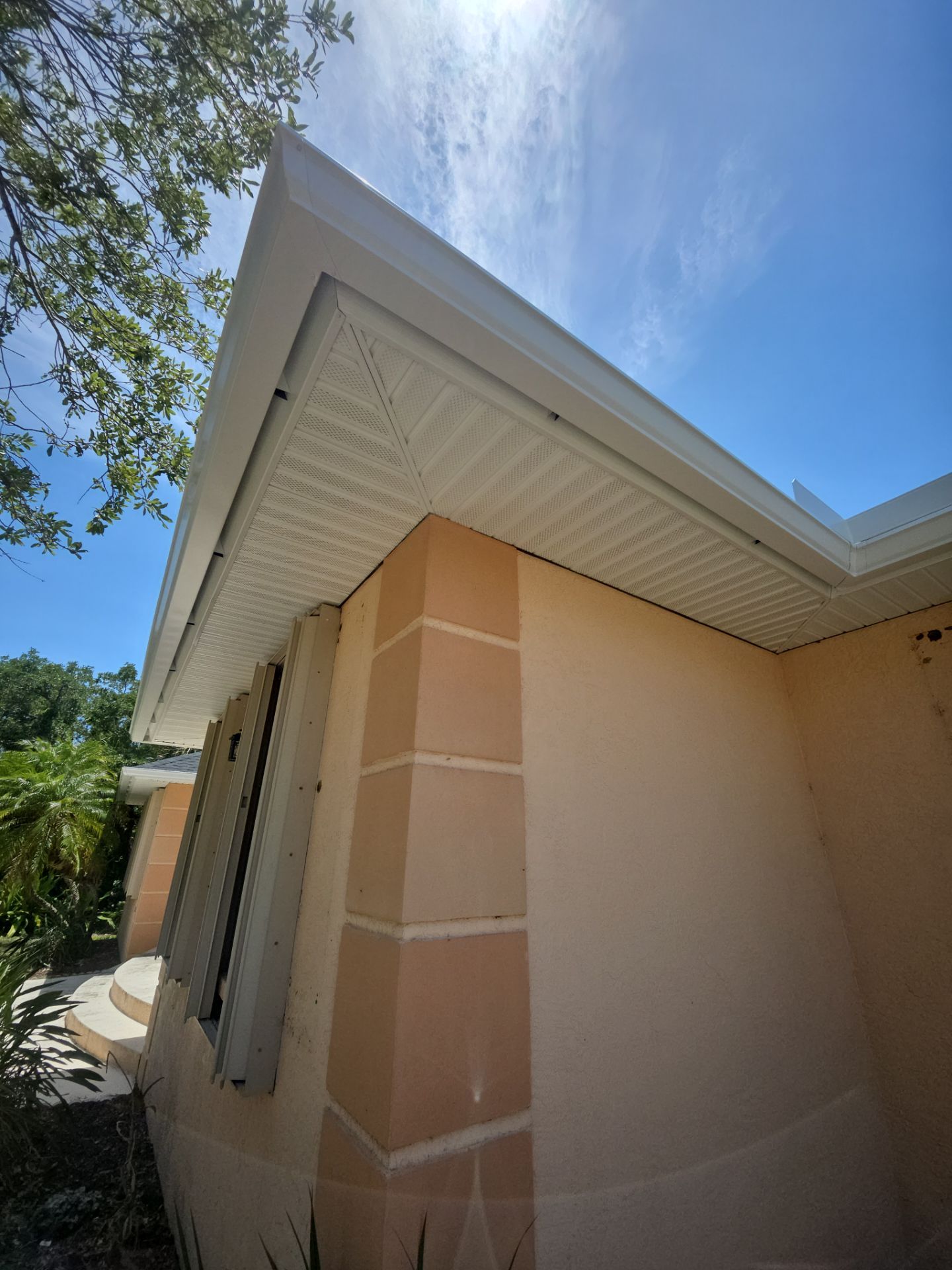 Gutter & Soffit Project in Englewood, FL by Gutter Professors