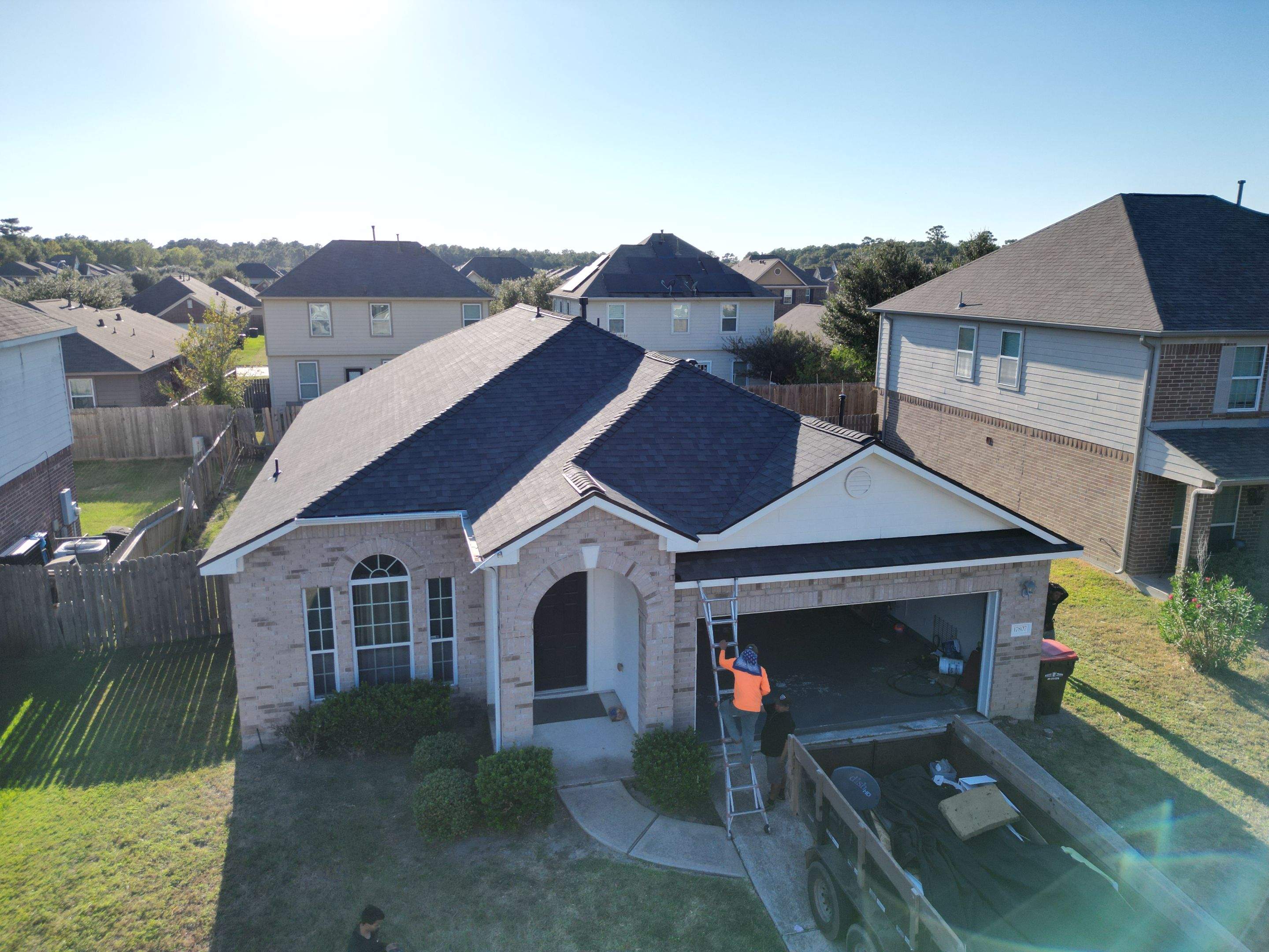 Project in Humble, TX by Proud Roofing