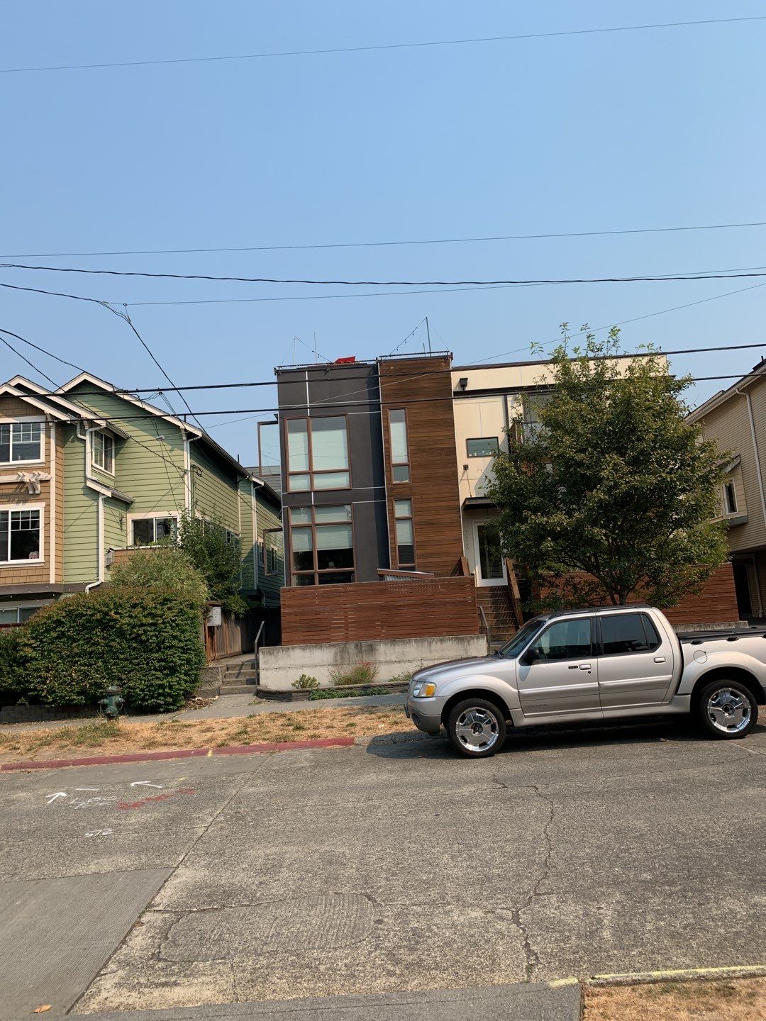 Ballard Rooftop Deck using IPE Tiles by Alki deck builders