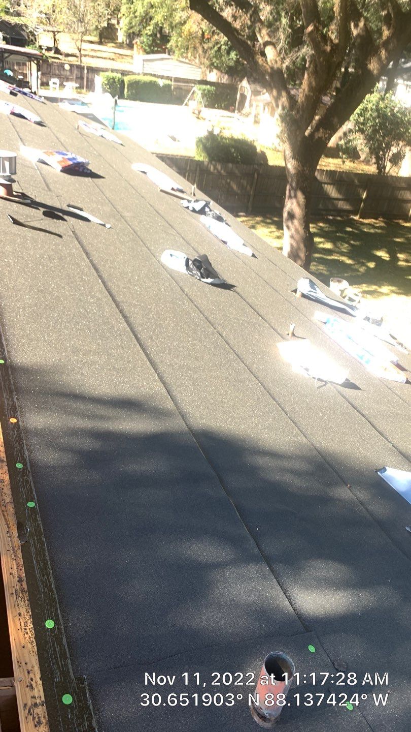 Residential Roofing Installation using Roof Replacement by American Roofing & Construction LLC