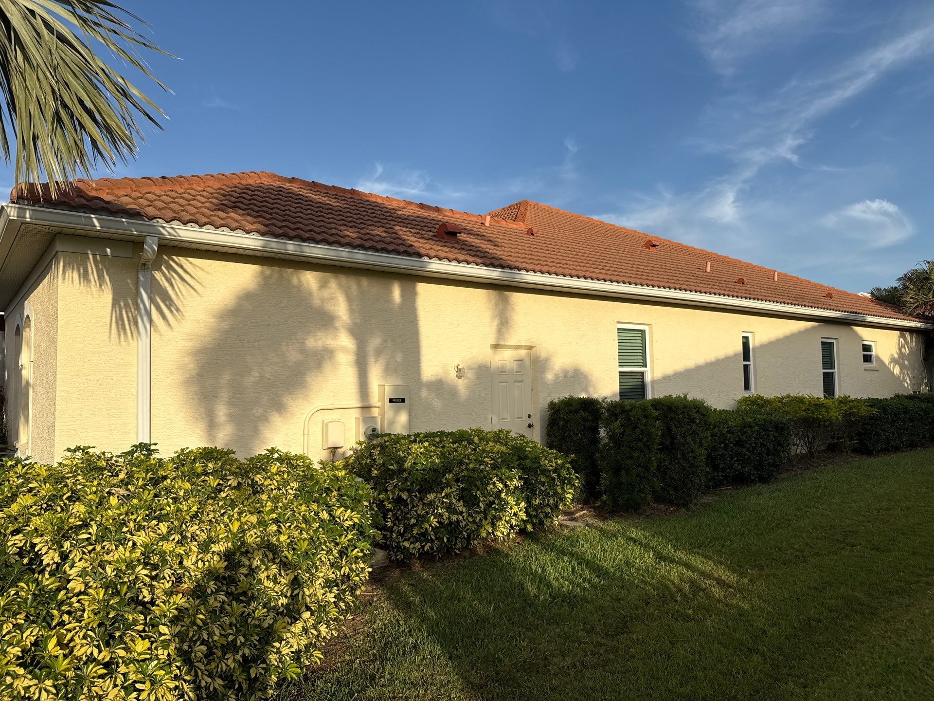 Roof Cleaning & Gutter Brightening | The Inlets Community | Manatee River | Bradenton, FL by Sunshine AquaWash