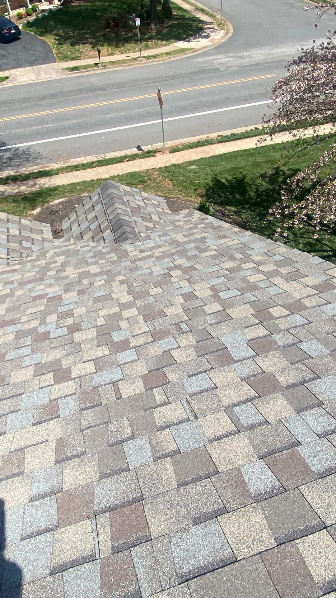 Burke: Residential Roof Replacement with CertainTeed Landmark Pro in Max Def Weathered Wood by RM Banning, Inc.