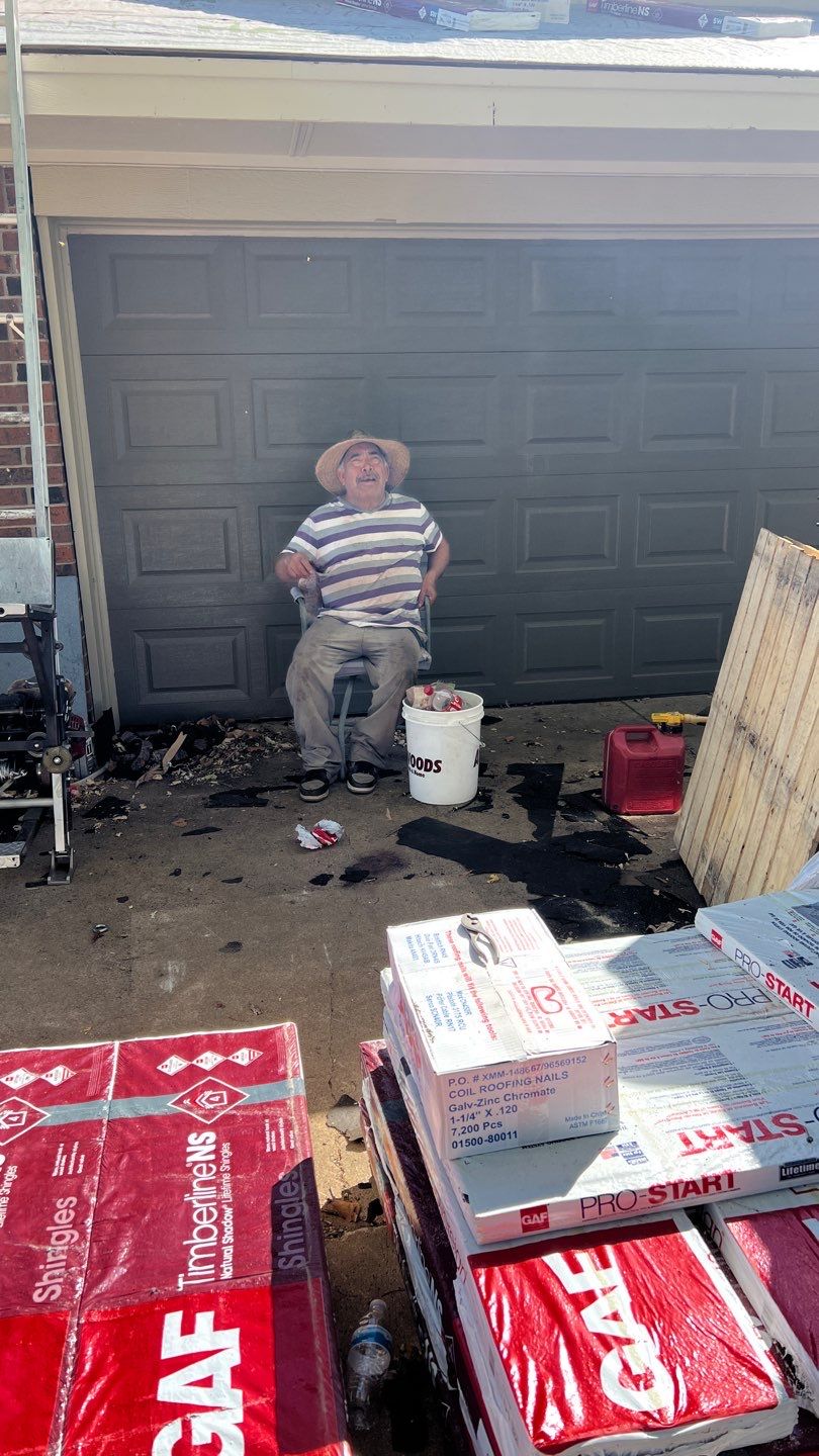 Residential Roofing Installation using GAF Natural Shadow  by A & H Roofing and Contracting