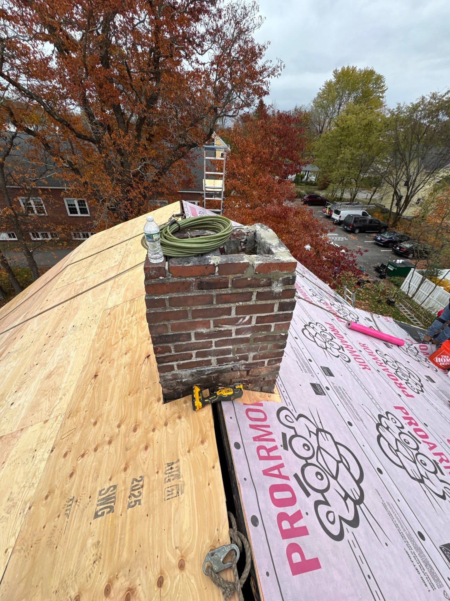Ayer Church Complete Roof with Code-Compliant Overlay & Dual Chimney Restoration by Mighty Dog Roofing of Greater Middlesex County