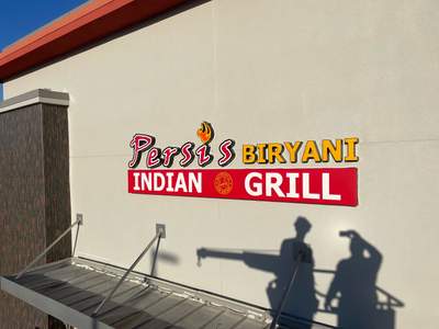 Channel Letters for Persis Indian Grill