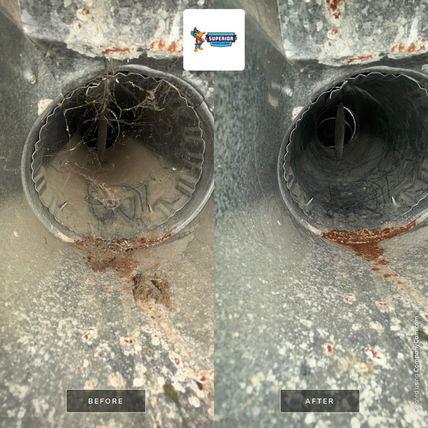 Air Duct Cleaning With a Vacuum Truck in Deerfield, OH by Superior Air Duct Cleaning