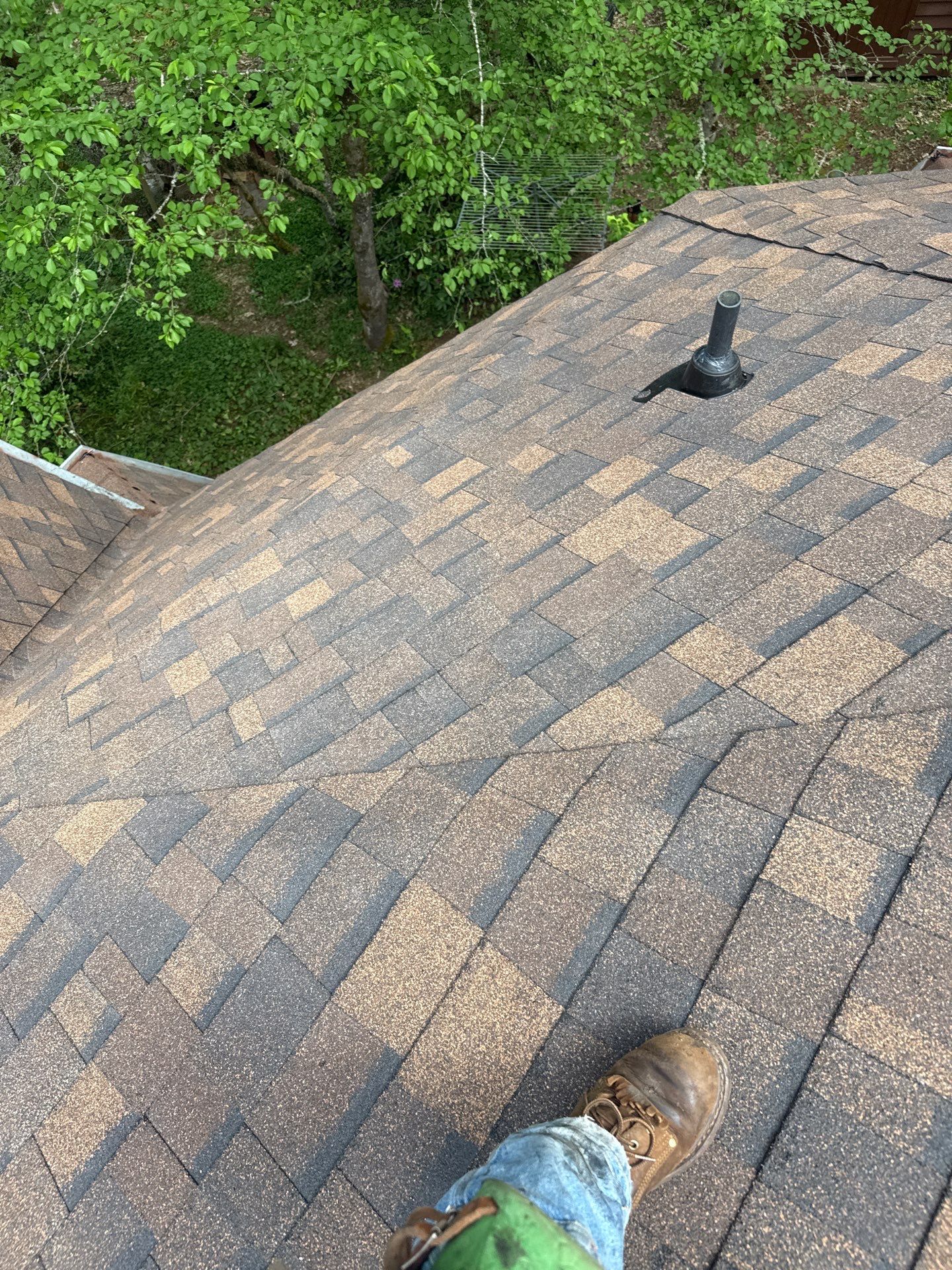 Custom Geodetic Dome Roof Replacement and Structural Repair in Eugene by BEST Roofing & Waterproofing