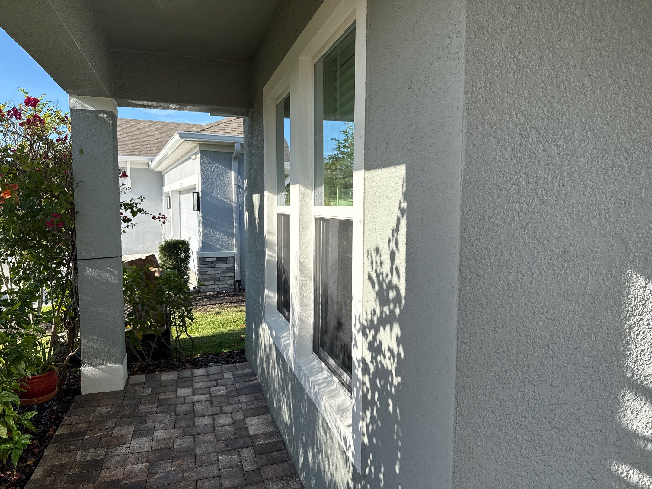 One-Story House Wash & Driveway Cleaning in Trevesta – Palmetto, FL by Sunshine AquaWash