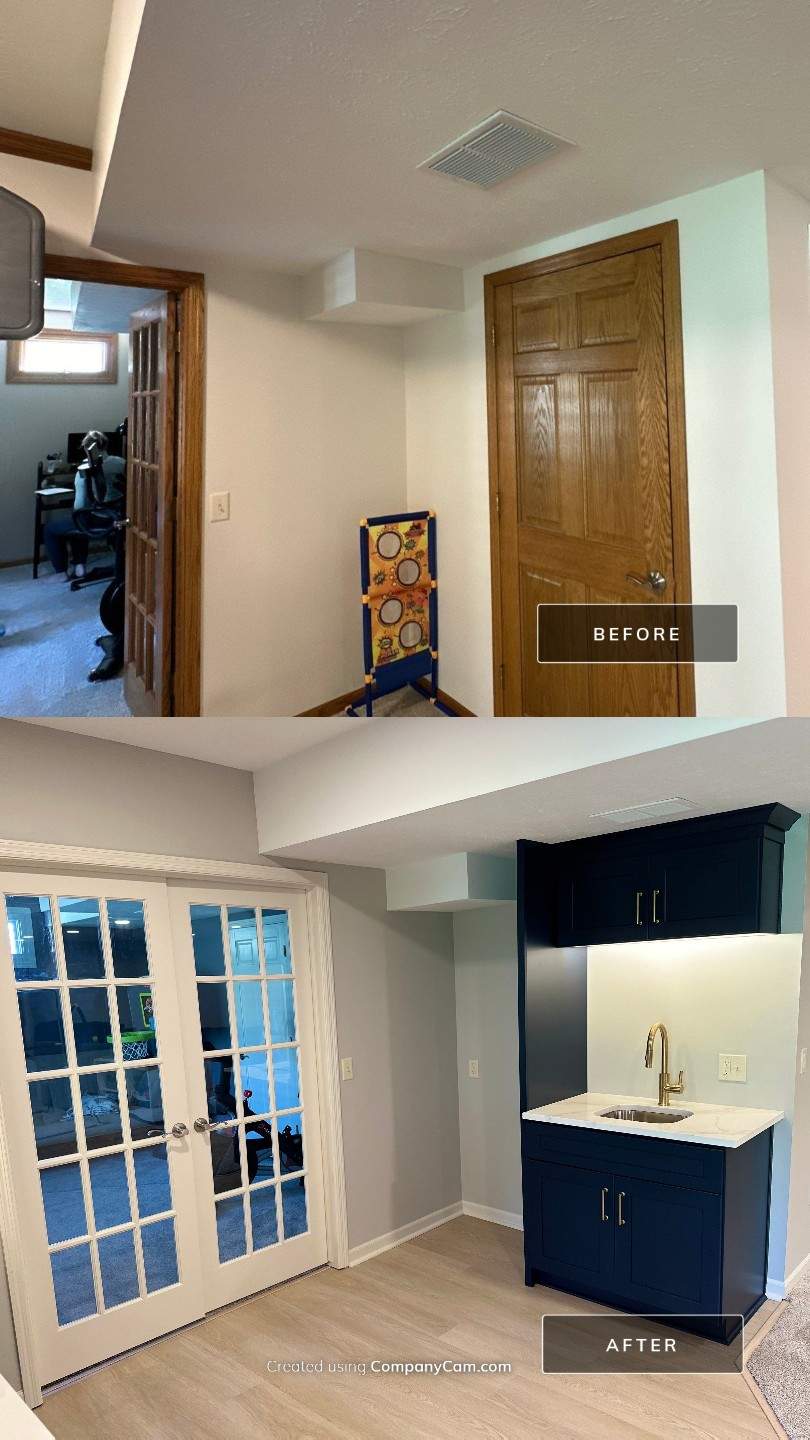 Project in Omaha by Bennett Design + Build