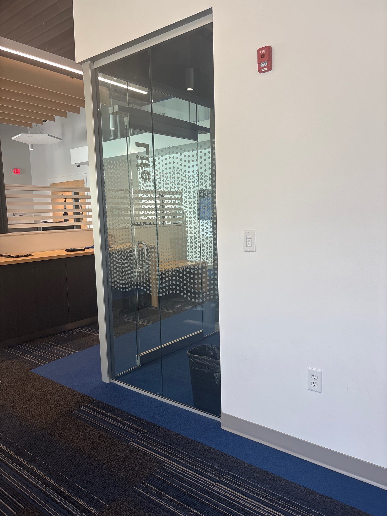 Commercial Office Interior Fit-Out with Glass Partitions in Lincoln by CompanyCam Sales Demo