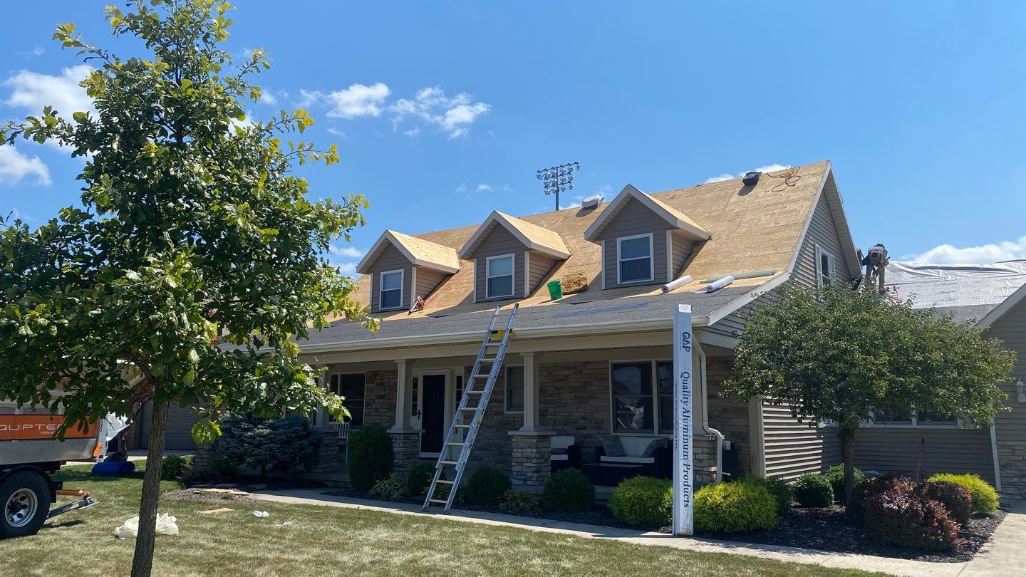 Residential Roofing Installation using GAF Timberline HDZ Weathered Wood by Nitro Roofing and Construction