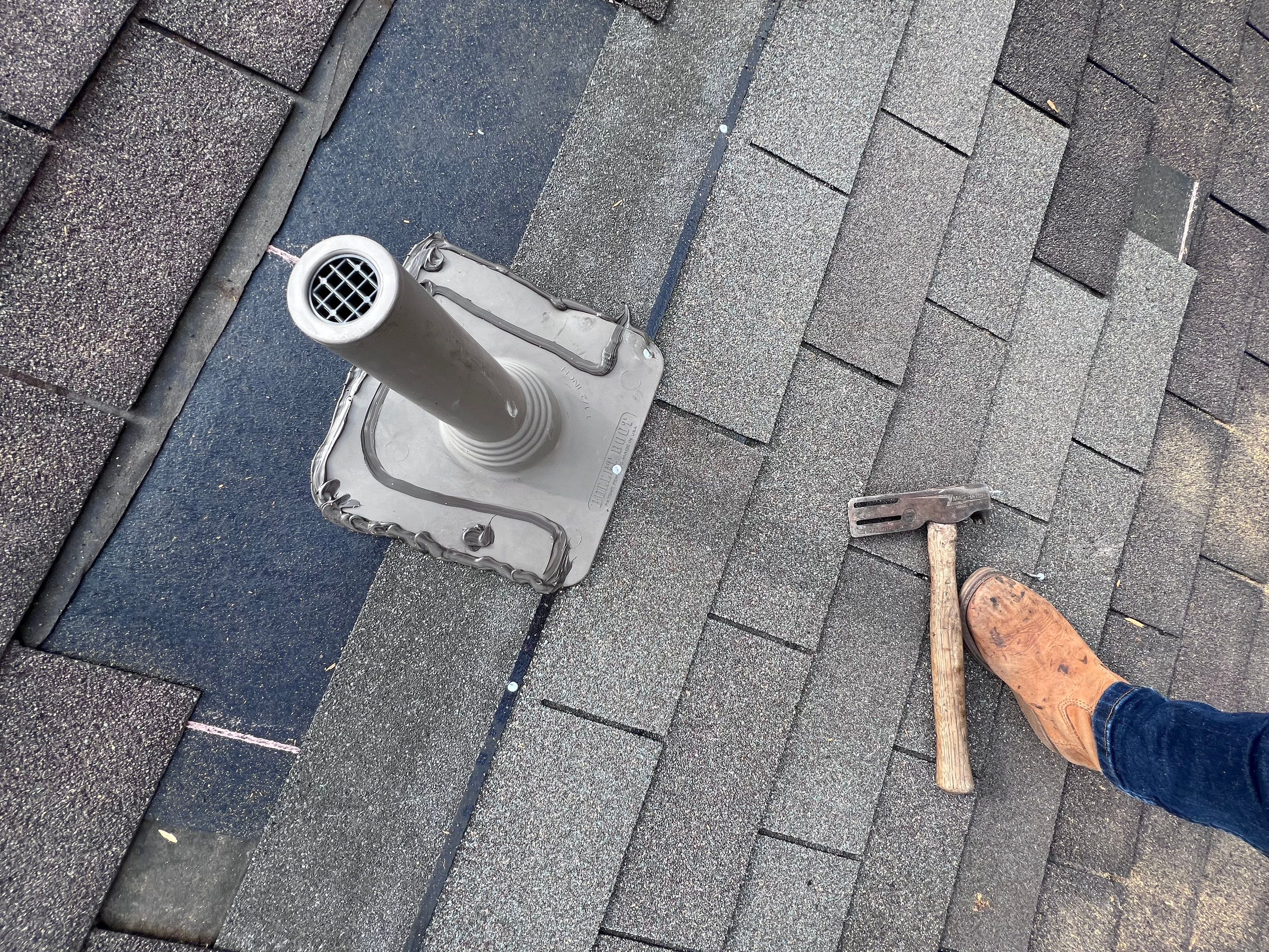 Residential Roofing Repair using Owen's Corning Duration (Lifetime) Shingles by Roof Repair Company