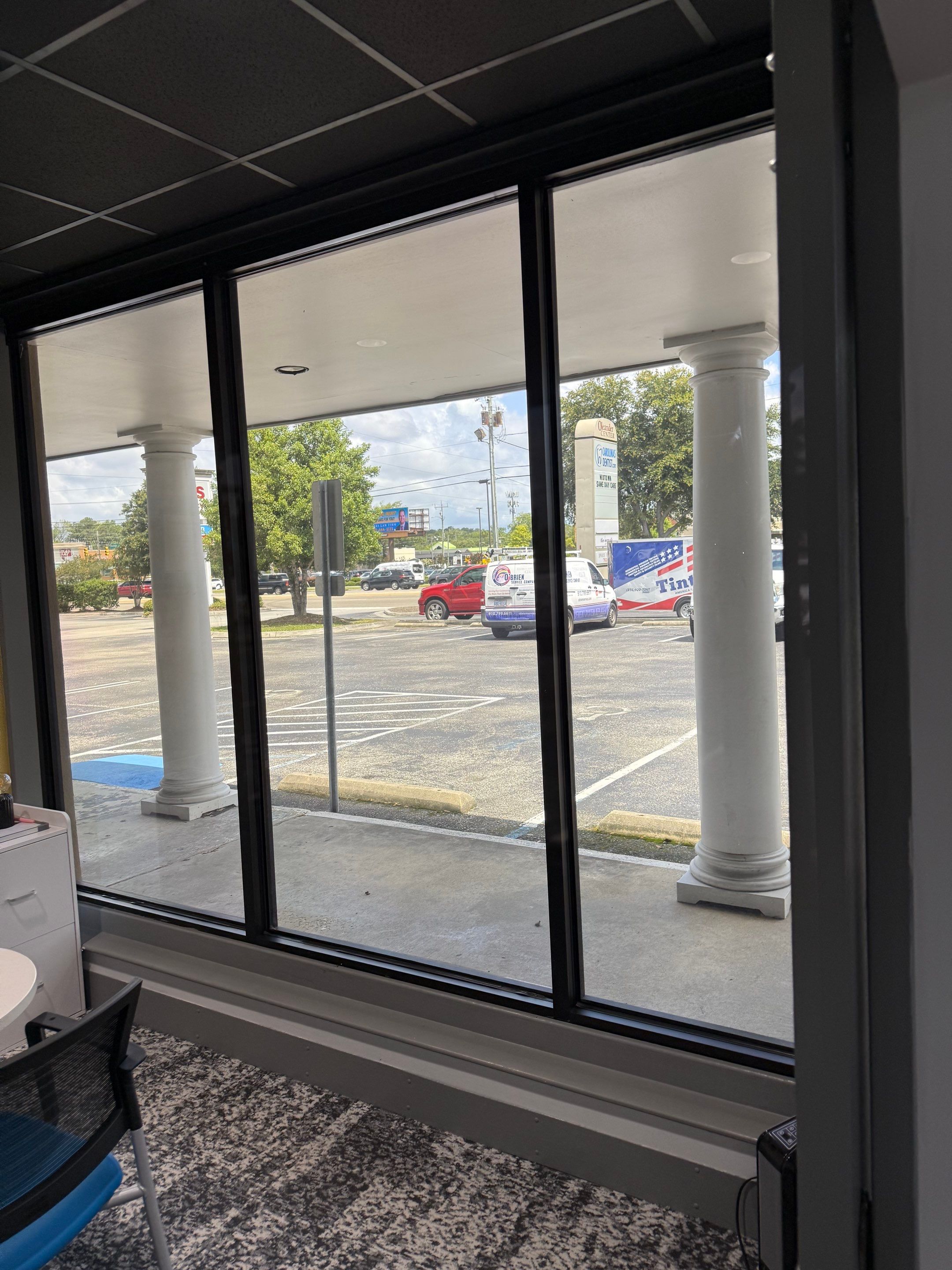Carolina Dentist Office project in Wilmington, NC by Tint USA Coastal Carolina