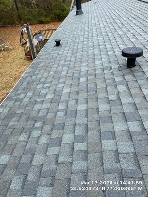 Roof Replacement using CertainTeed Georgetown Gray