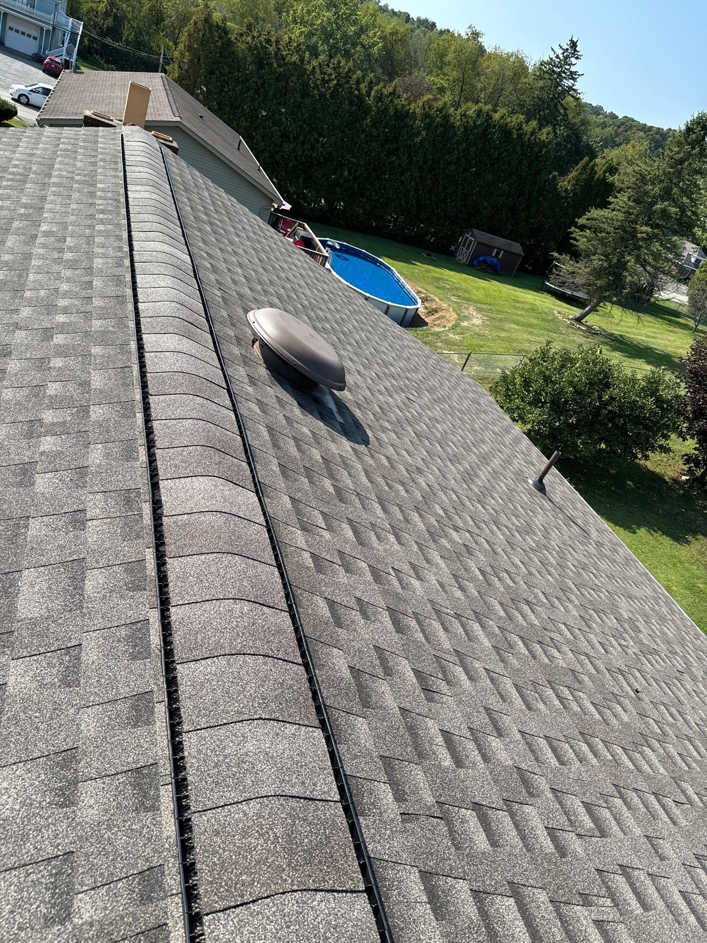 Residential Roofing Installation using GAF HDZ SHINGLES by La Bendicion Contruction Llc