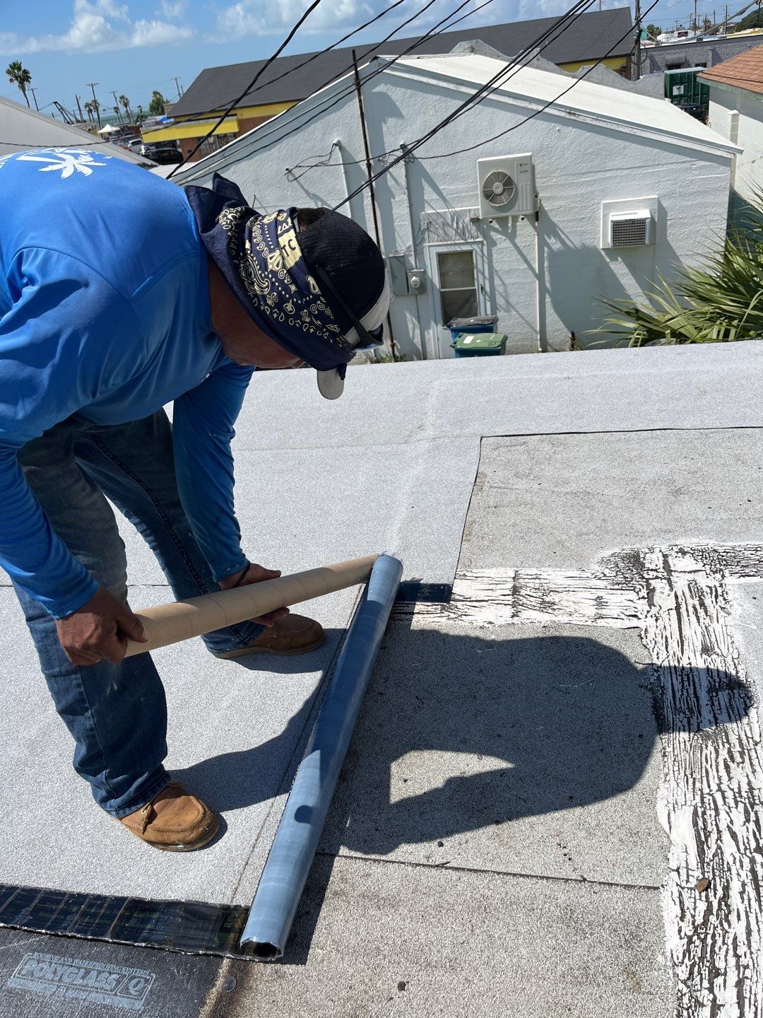 Market Street Coating by Bayfront Roofing and Construction