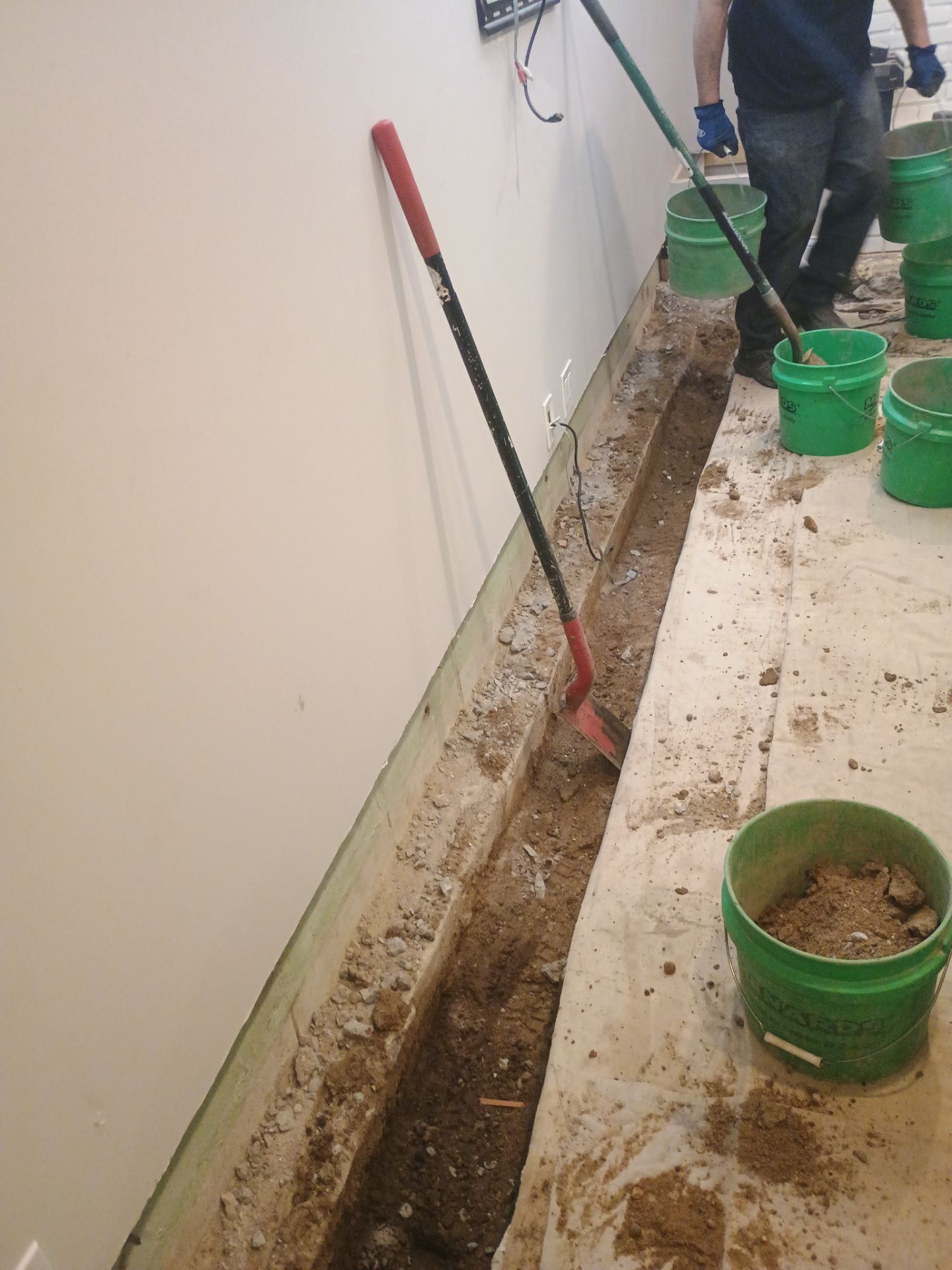 Interior Drain Tile & Sump Pump in Northwest Minneapolis by Waterproofing Northeast