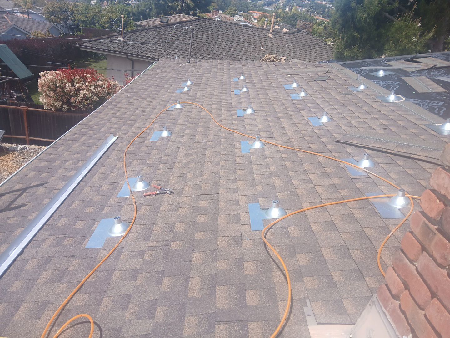 Roof Preparation for Solar Panels using GAF Shingles  by Hull Brothers Roofing