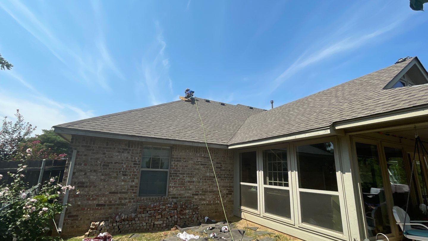 Residential Roofing Installation using GAF Natural Shadow  by A & H Roofing and Contracting