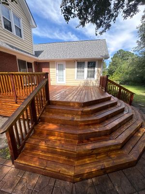 Deck using Wood Sealant