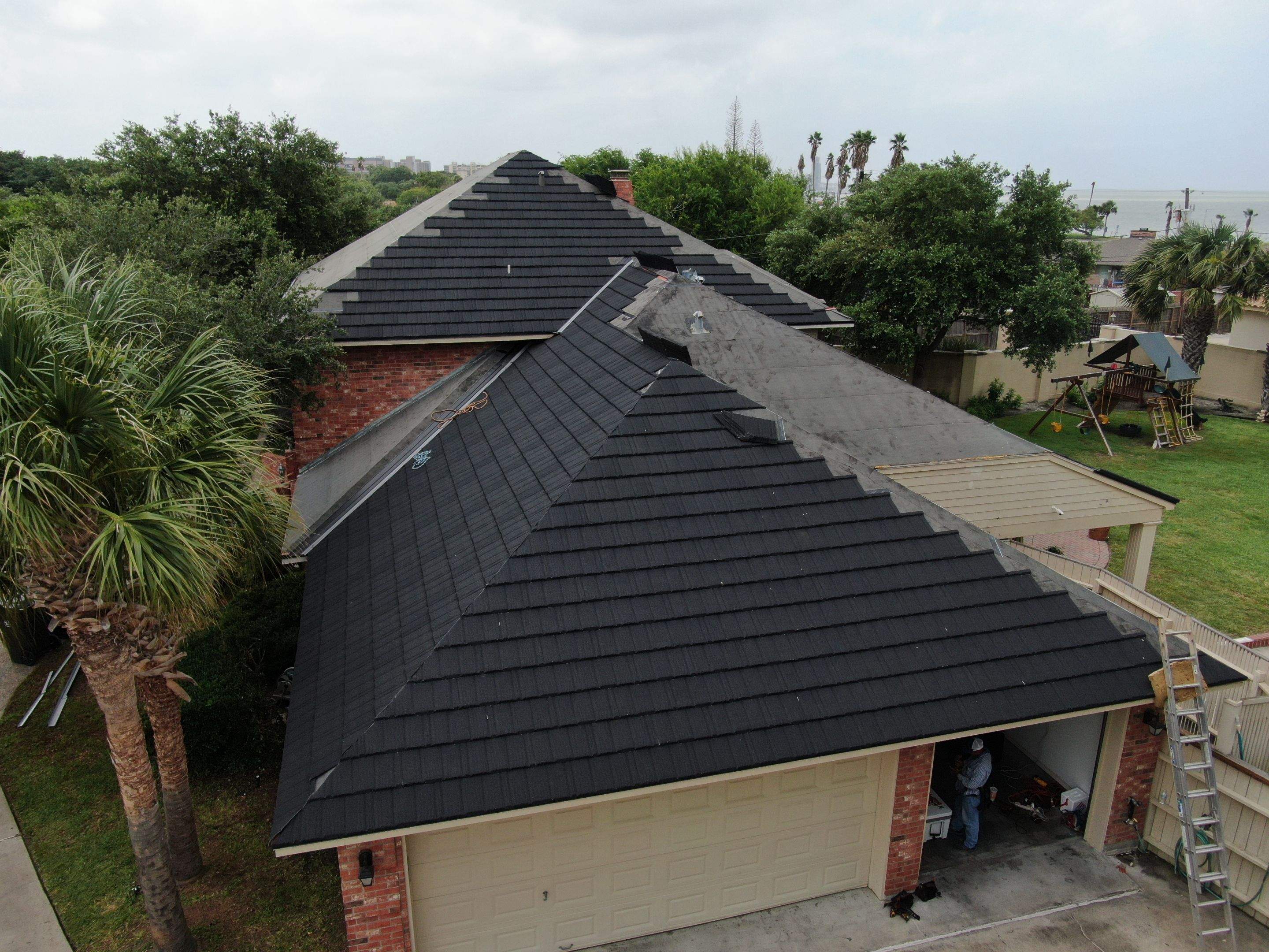 Colonial Tilcor Stone Coated Metal by Bayfront Roofing and Construction