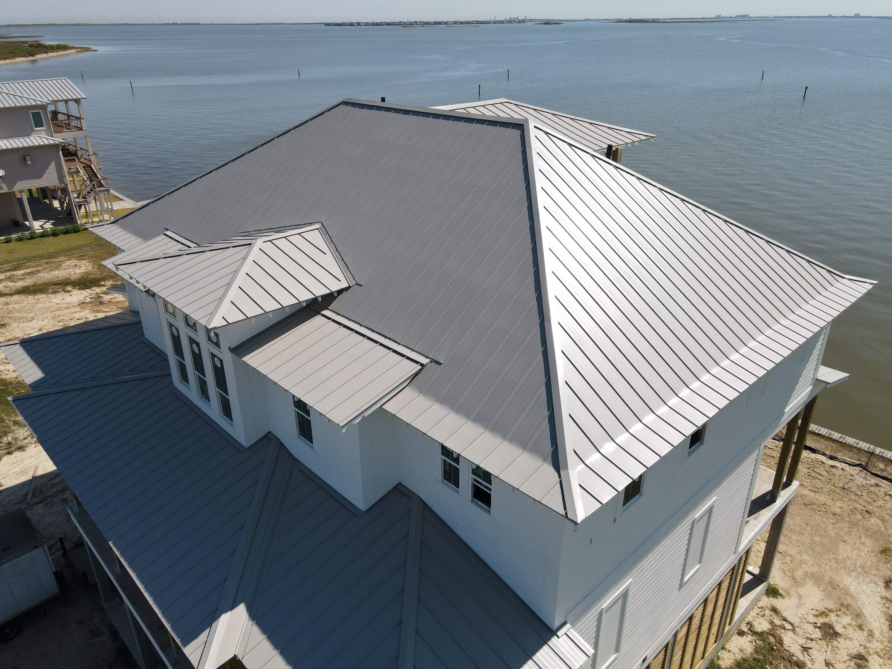 Metal Roof  using McElroy Metals - Ash Gray by Level 7 Companies